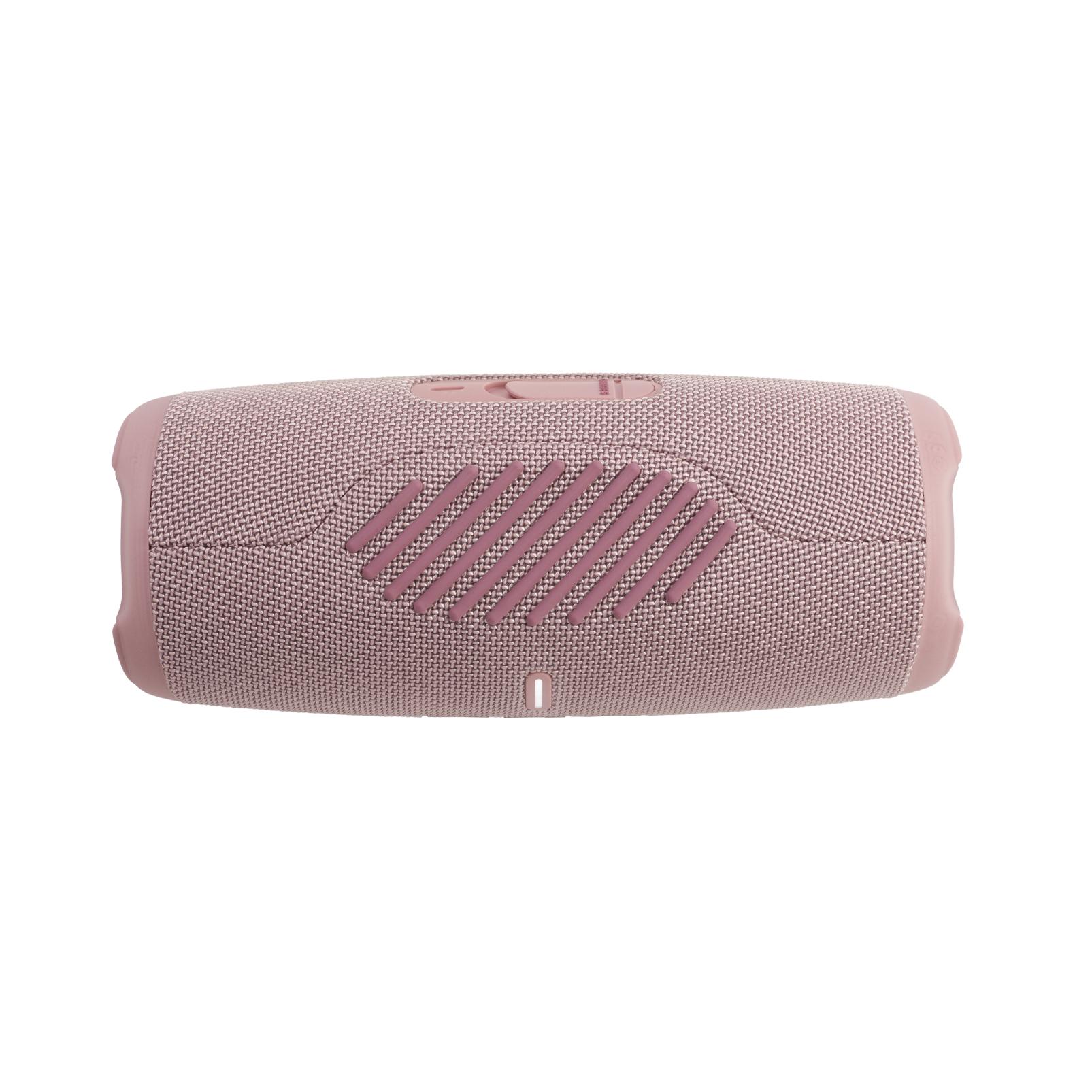 Pinkfarbener JBL-Lautsprecher.