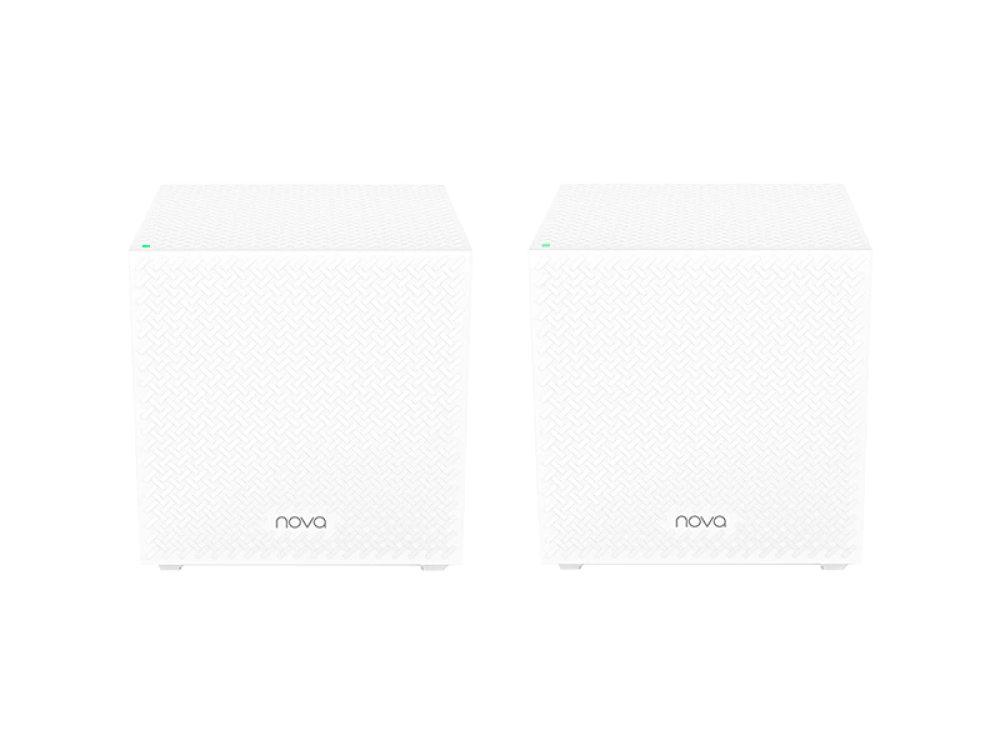 Tenda Sistema Nova mesh mw12 router wifi todo el hogar paquete 2 mumimo seamless roaming fast ethernet control parental funciona alexa pack de ac2100 tribanda 2033 mbps triple banda 4 x