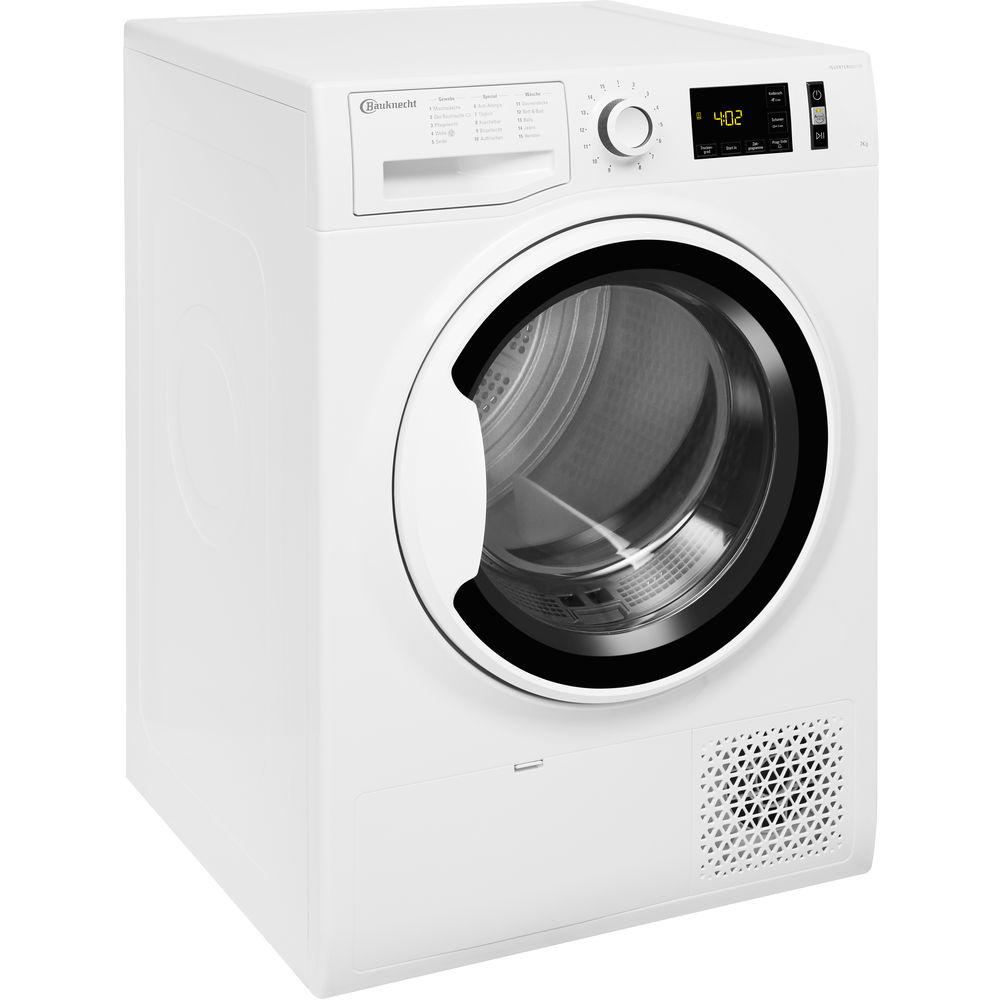 BAUKNECHT T SENSE M11 8X3WK DE Wärmepumpentrockner (8 kg, A+++, Weiß)