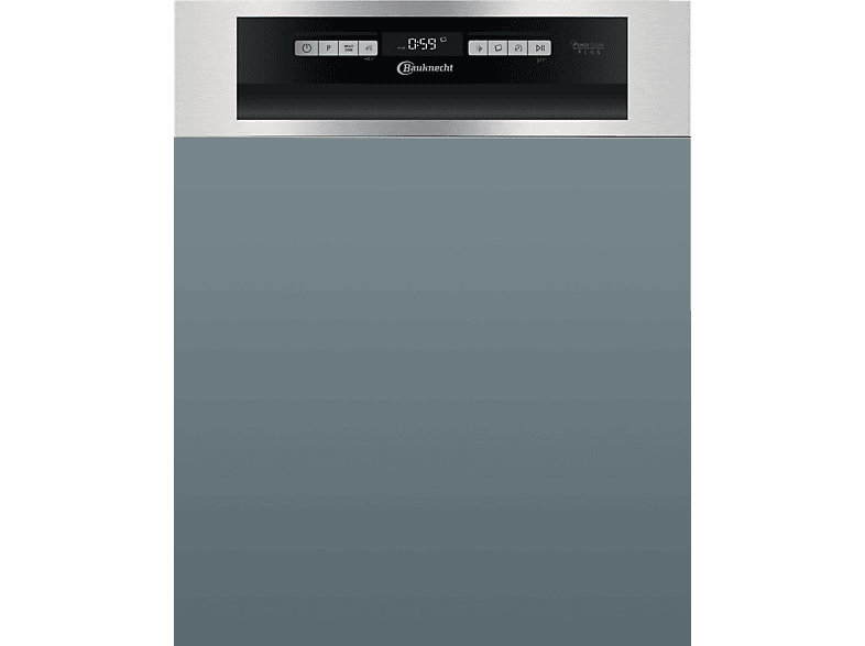 BAUKNECHT BSBO 3O35 PF X Geschirrspüler (teilintegrierbar, 448 mm breit, 43 dB (A), D)