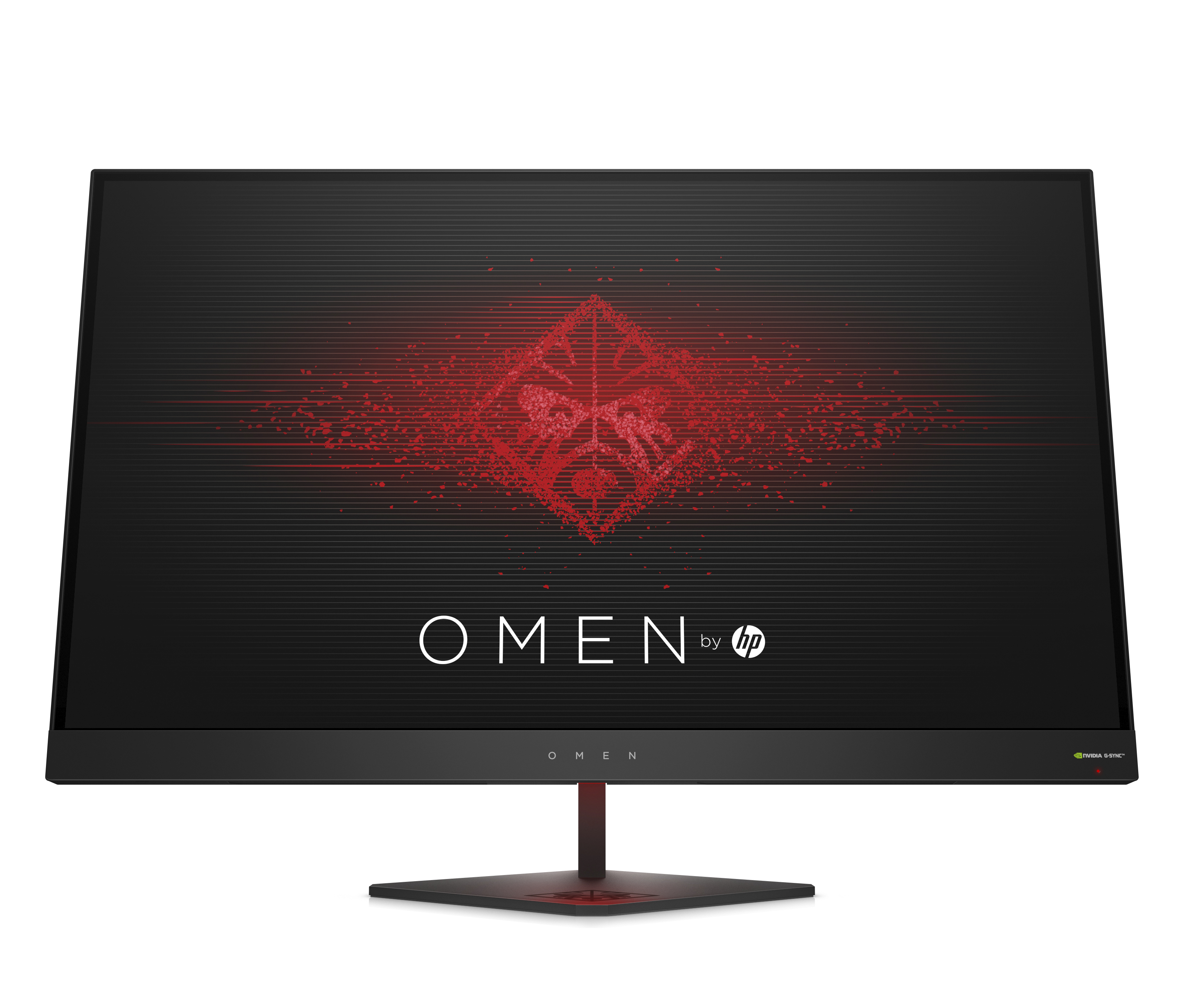 HP Gaming Monitor Omen 27 Zoll LED WQHD TN-Panel - Ausstellungsstück 27 Zoll Monitor, WQHD, 1,8 ms Reaktionszeit, 350 cd/m², Schwarz