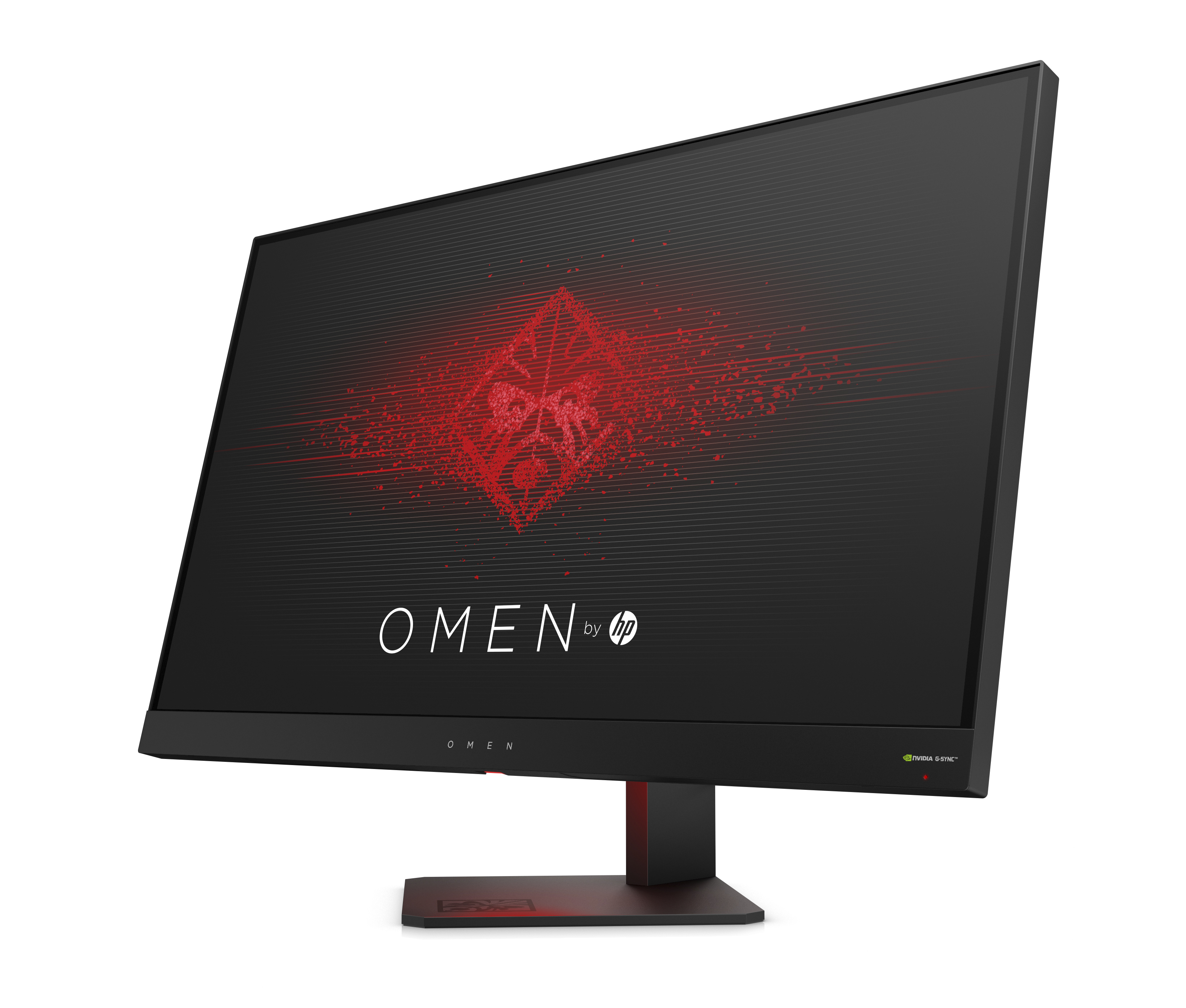 HP Gaming Monitor Omen 27 Zoll LED WQHD TN-Panel - Ausstellungsstück 27 Zoll Monitor, WQHD, 1,8 ms Reaktionszeit, 350 cd/m², Schwarz