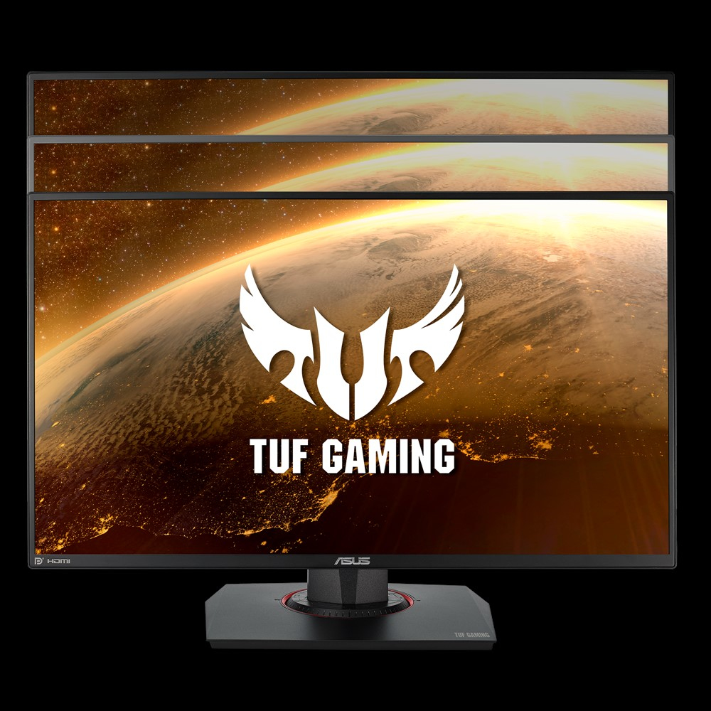ASUS Gaming Monitor TUF Gaming VG259QM, 24.5 Zoll, 280Hz, FHD, schwarz (90LM0530-B02370) 24,5 Zoll Gaming Monitor, Full-HD, 1 ms Reaktionszeit, 400 cd/m², 280 Hz, Schwarz