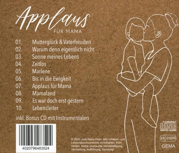 CD-Cover mit Text auf Deutsch, eine Zeichnung einer Mutter und eines Kindes.