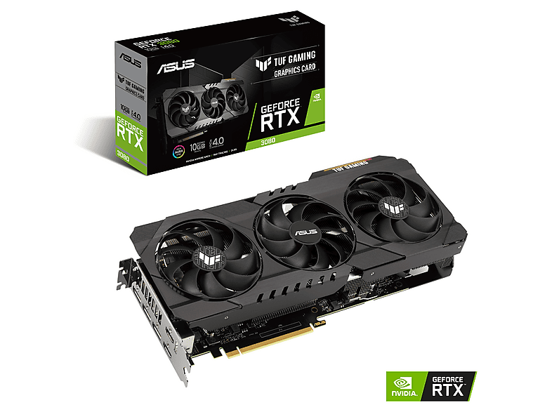 ASUS Grafikkarte TUF Gaming GeForce® RTX 3080, TUF-RTX3080-10G