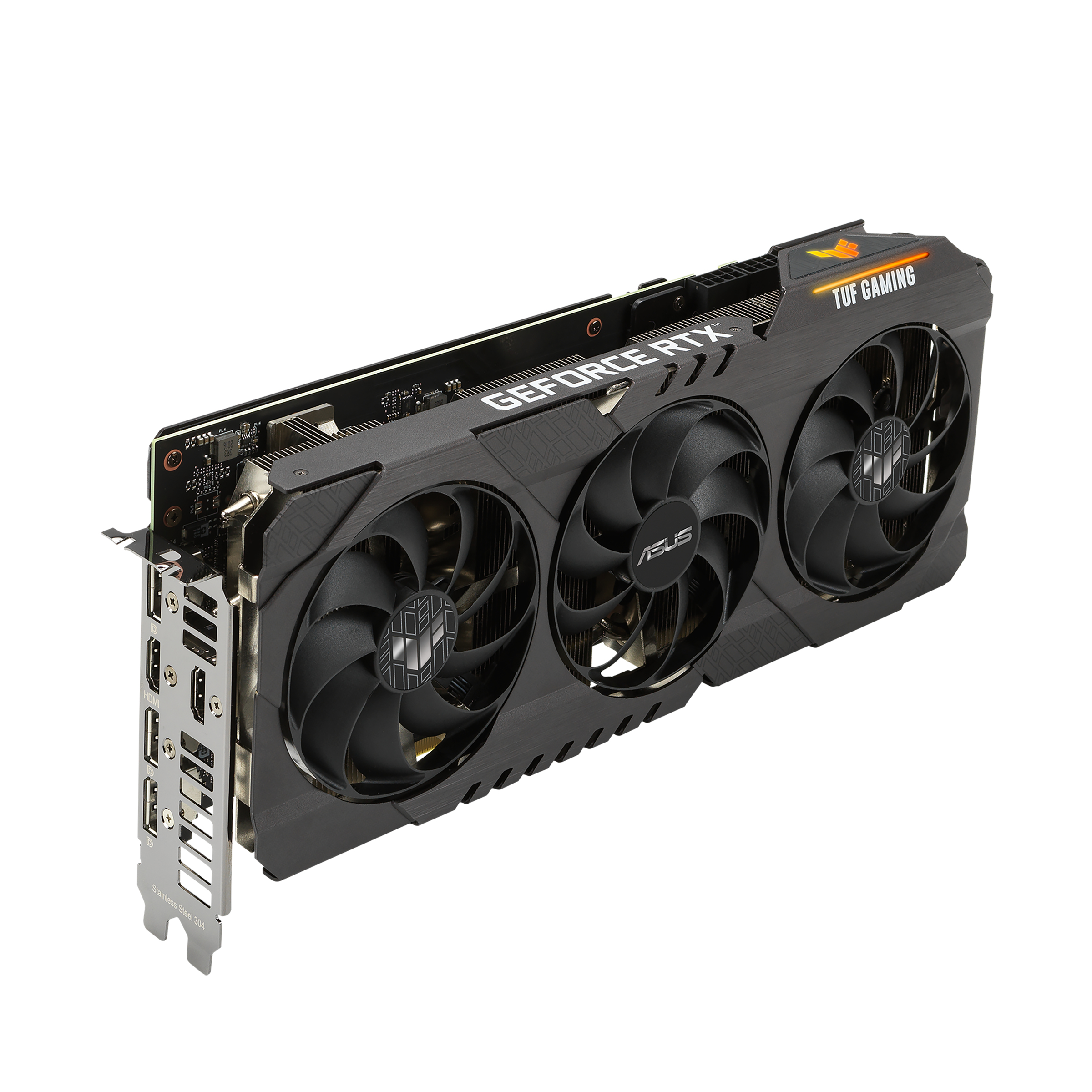 ASUS Grafikkarte TUF Gaming GeForce RTX 3070 OC, TUF-RTX3070-O8G-GAMING, 8GB (90YV0FQ6-M0NA00)