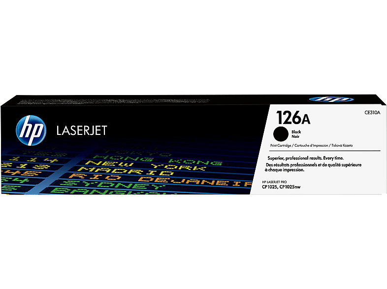 HP Nr. 126A Schwarz (CE310A); Tonerpatrone
