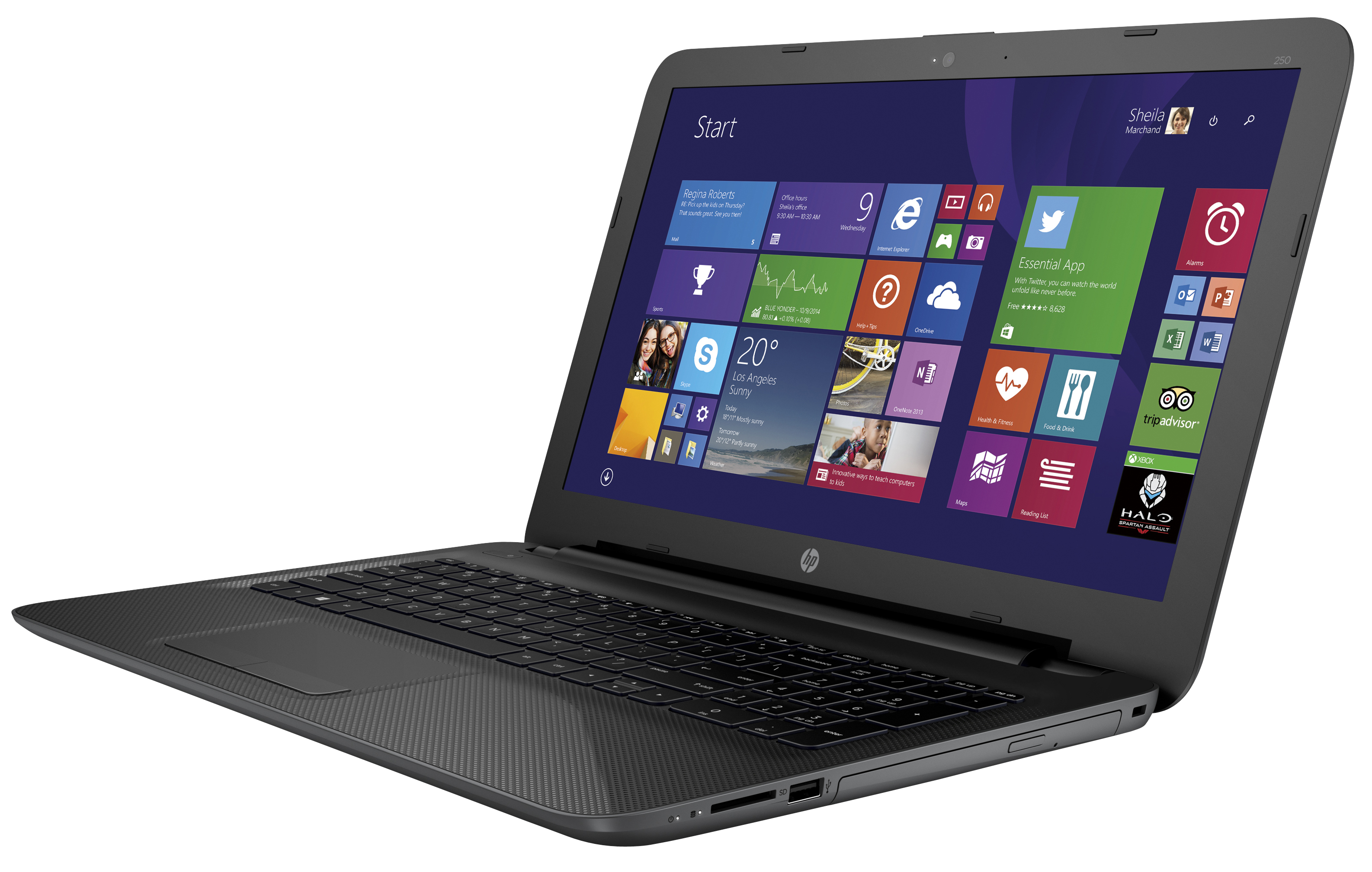 HP 250 G4 (T6N65EA) Notebook, Intel® Core™ i5-5200U Prozessor
(3M Cache, bis zu 2.70 GHz), 4 GB, 500 GB HDD