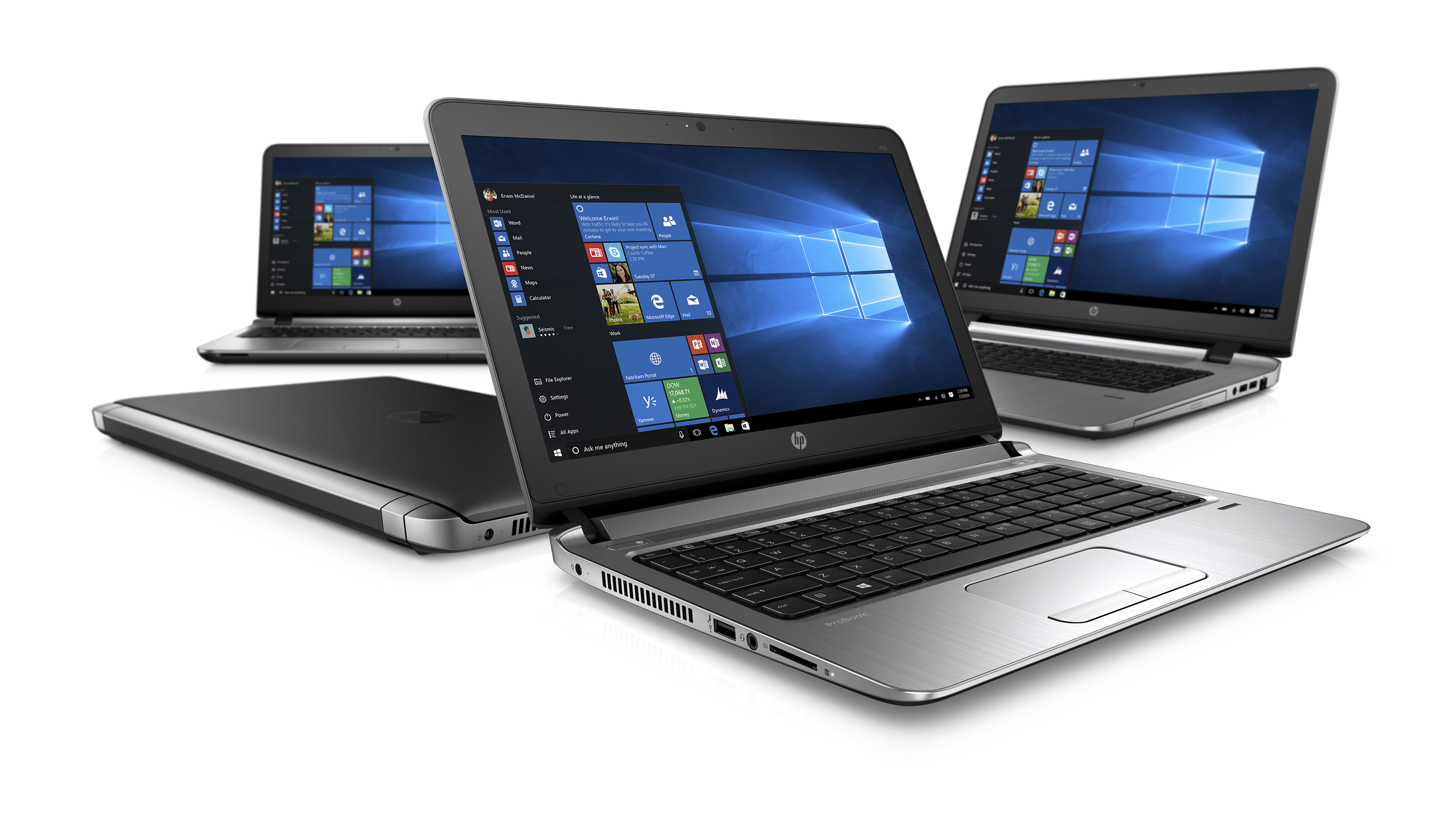 HP ProBook 440 G3 (P5R93EA) Notebook, 14 Zoll, Intel® Core™ i5-6200U Prozessor
(3M Cache, bis zu 2.80 GHz), 4 GB, 500 GB HDD