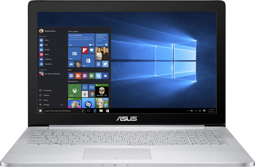 ASUS Notebook UX501VW-FY144T, grau (90NB0AU2-M02290)1605164 (Ausstellungsstück) Notebook, 15,6 Zoll, Intel® Core™ i7-6700HQ Prozessor
(6M Cache, bis zu 3.50 GHz), 8 GB, 256 GB SSD