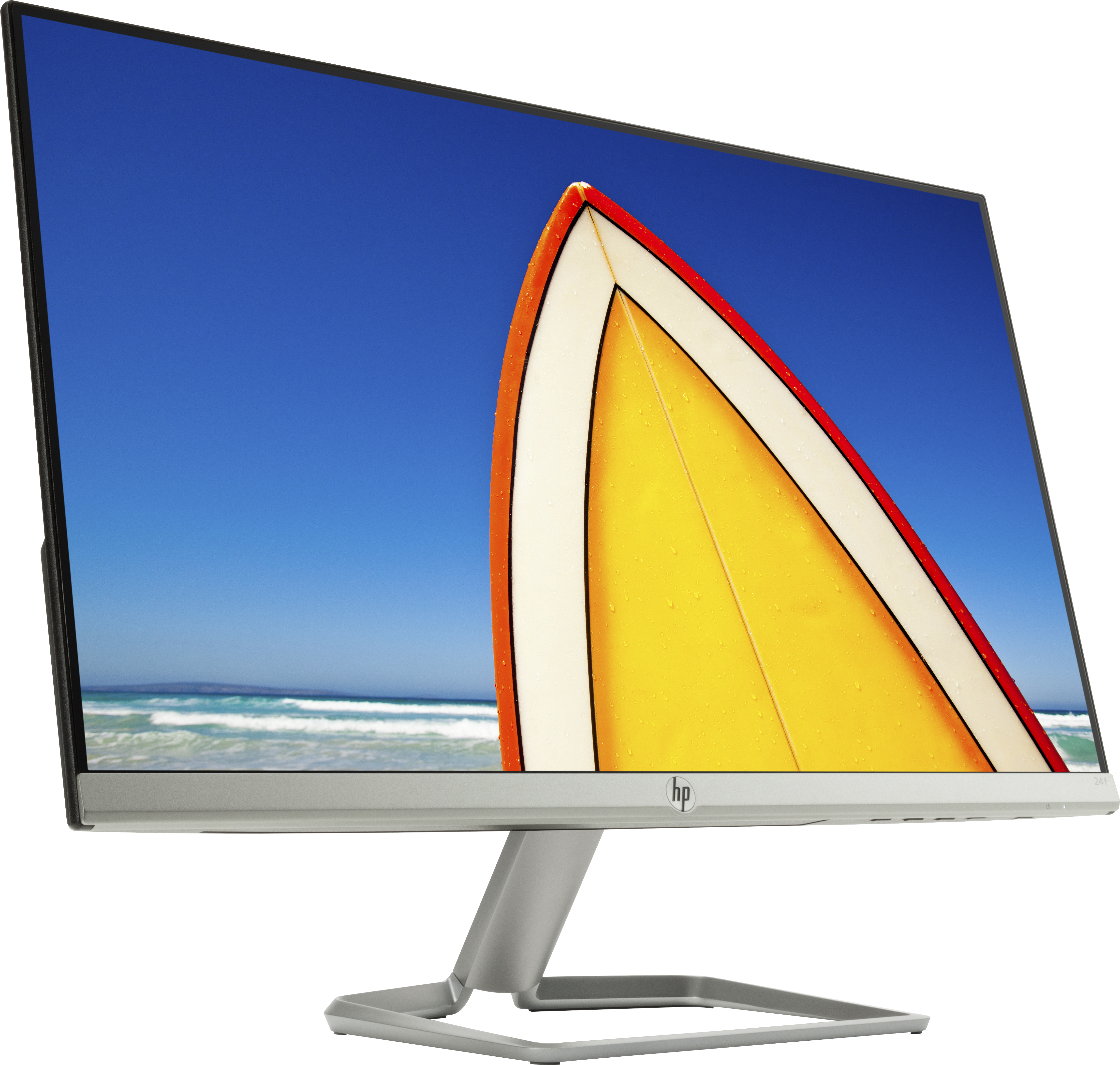 HP Monitor 24f, 23.8 Zoll, schwarz-silber (2XN60AA#ABB) 23,8 Zoll Monitor, Full-HD, 5 ms Reaktionszeit, 300 cd/m², 60 Hz, Silber