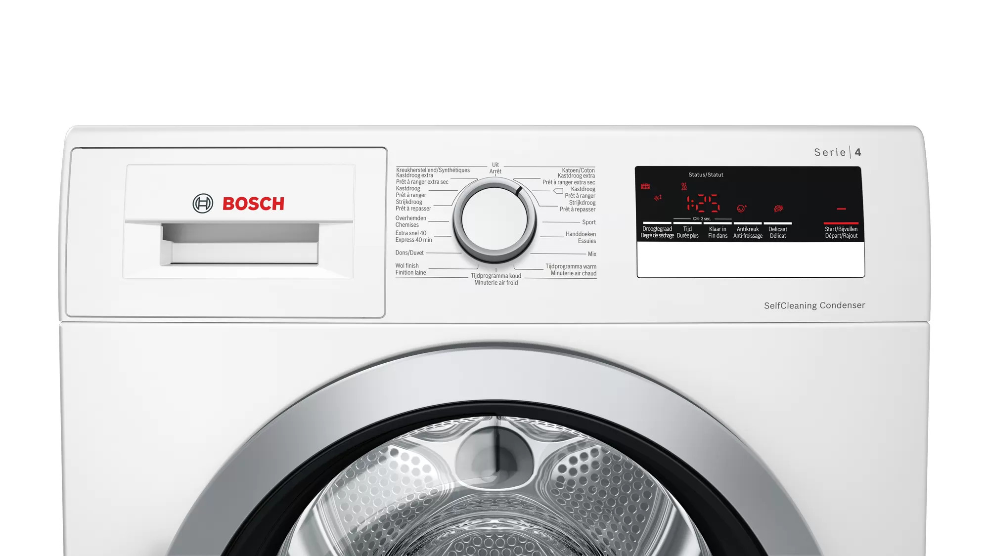 BOSCH Warmtepomp droogkast A++ (WTM85263FG)