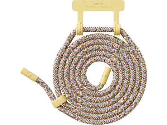 WOODCESSORIES Change Cord - Modulo collane (Giallo/Arancia)