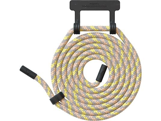 WOODCESSORIES Change Cord - Modulo collane (Nero/Giallo)