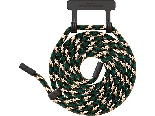 WOODCESSORIES Change Cord - Modulo collane (Nero/Verde)