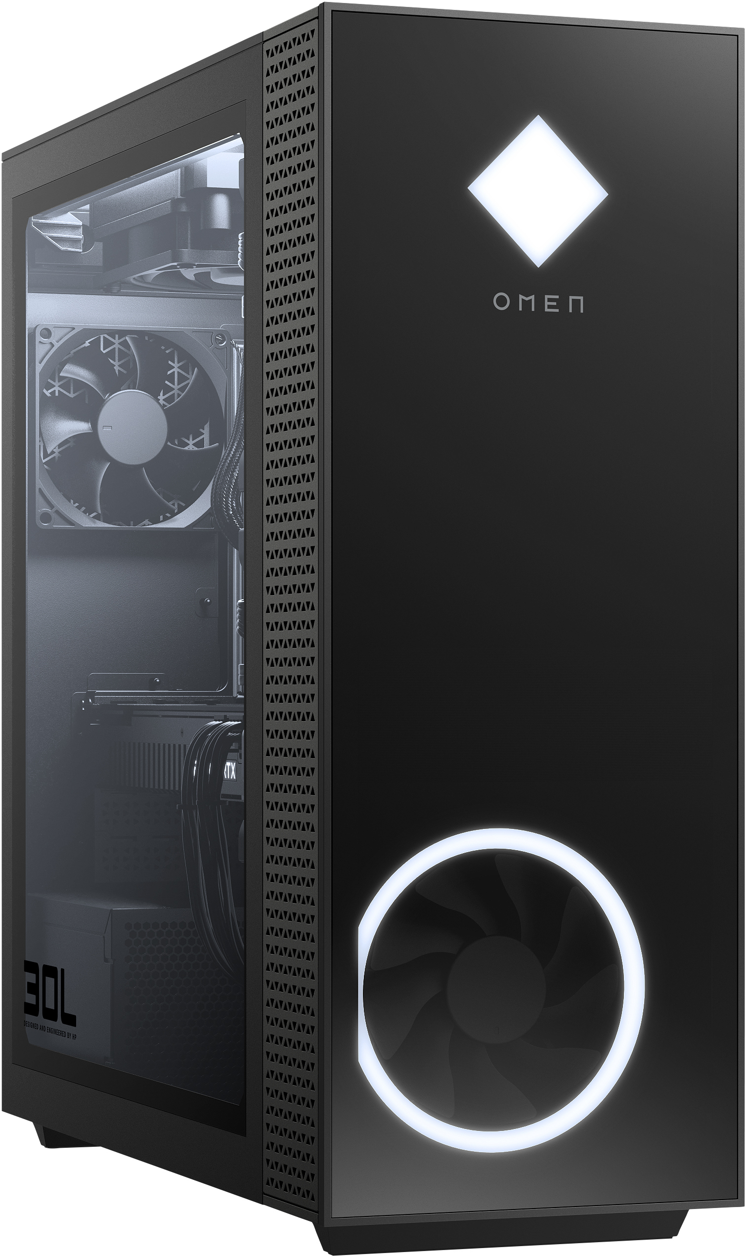 HP OMEN 30L GT13-0864nz - Gaming PC,  , 1 TB SSD, 16 GB RAM,   (8 GB, GDDR6), Shadow Black