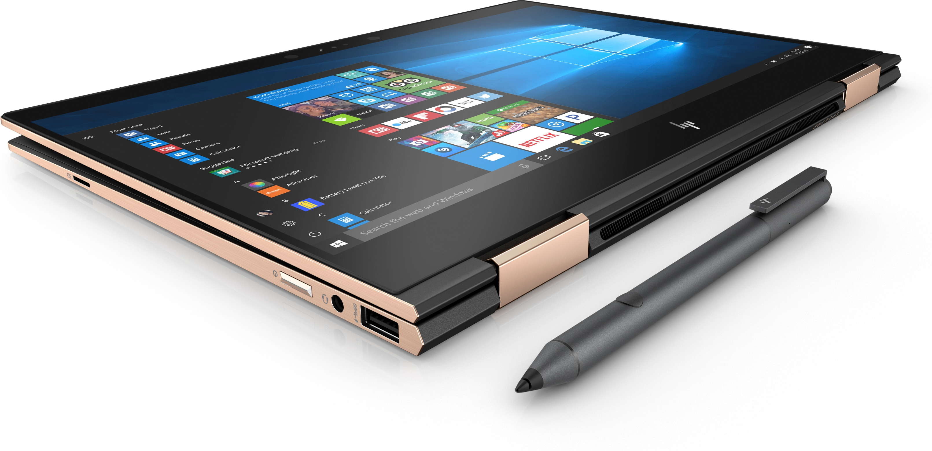 HP Spectre x360 13-ae034ng - 13,3 Zoll - Intel® Core™ i7 i7-8550U - 16 GB - 1 TB - Intel® UHD 620 - Windows 10 Home (64 Bit)