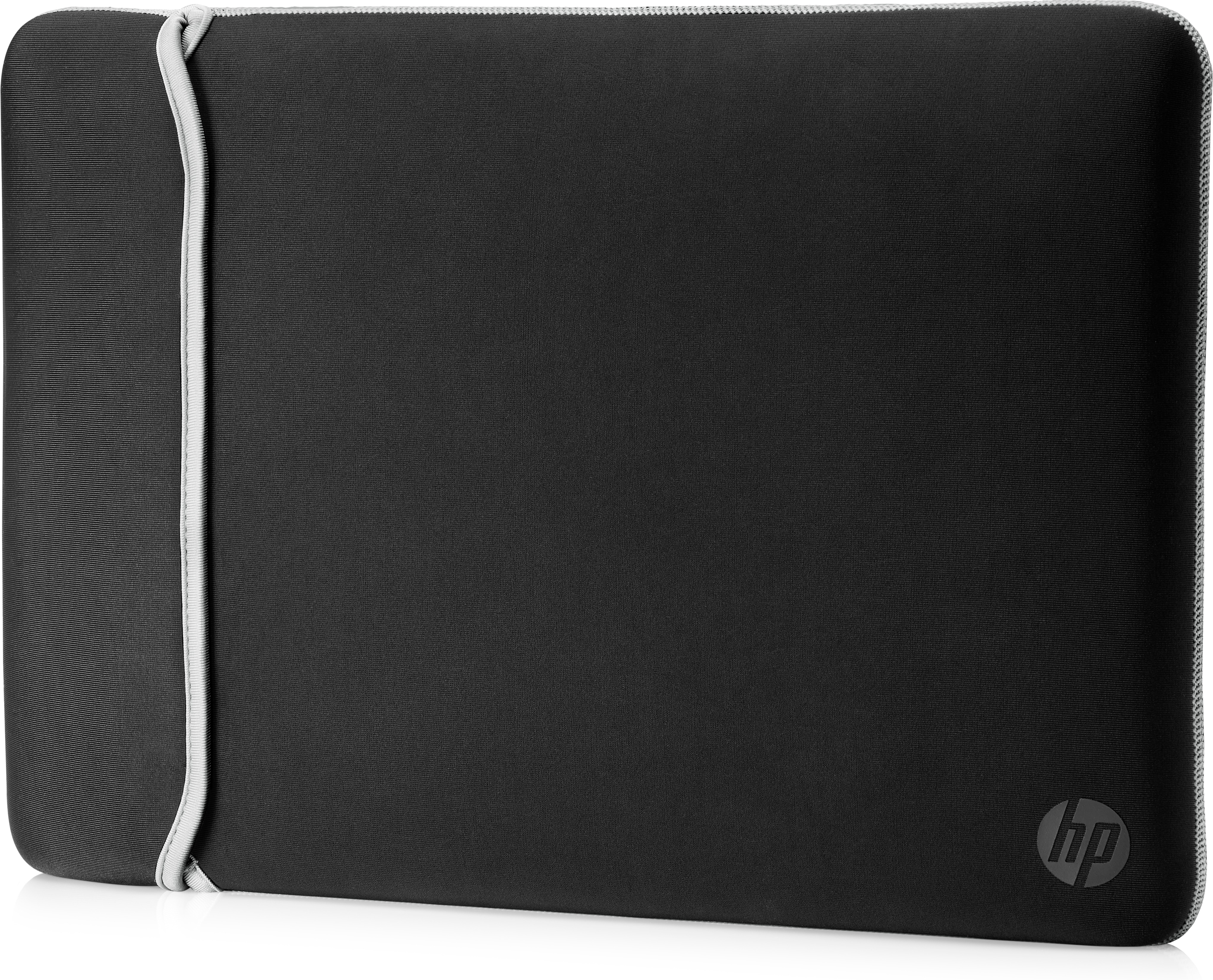 HP Reversible Neoprene Notebooktasche Sleeves für Universal Neoprene, Schwarz/Silber