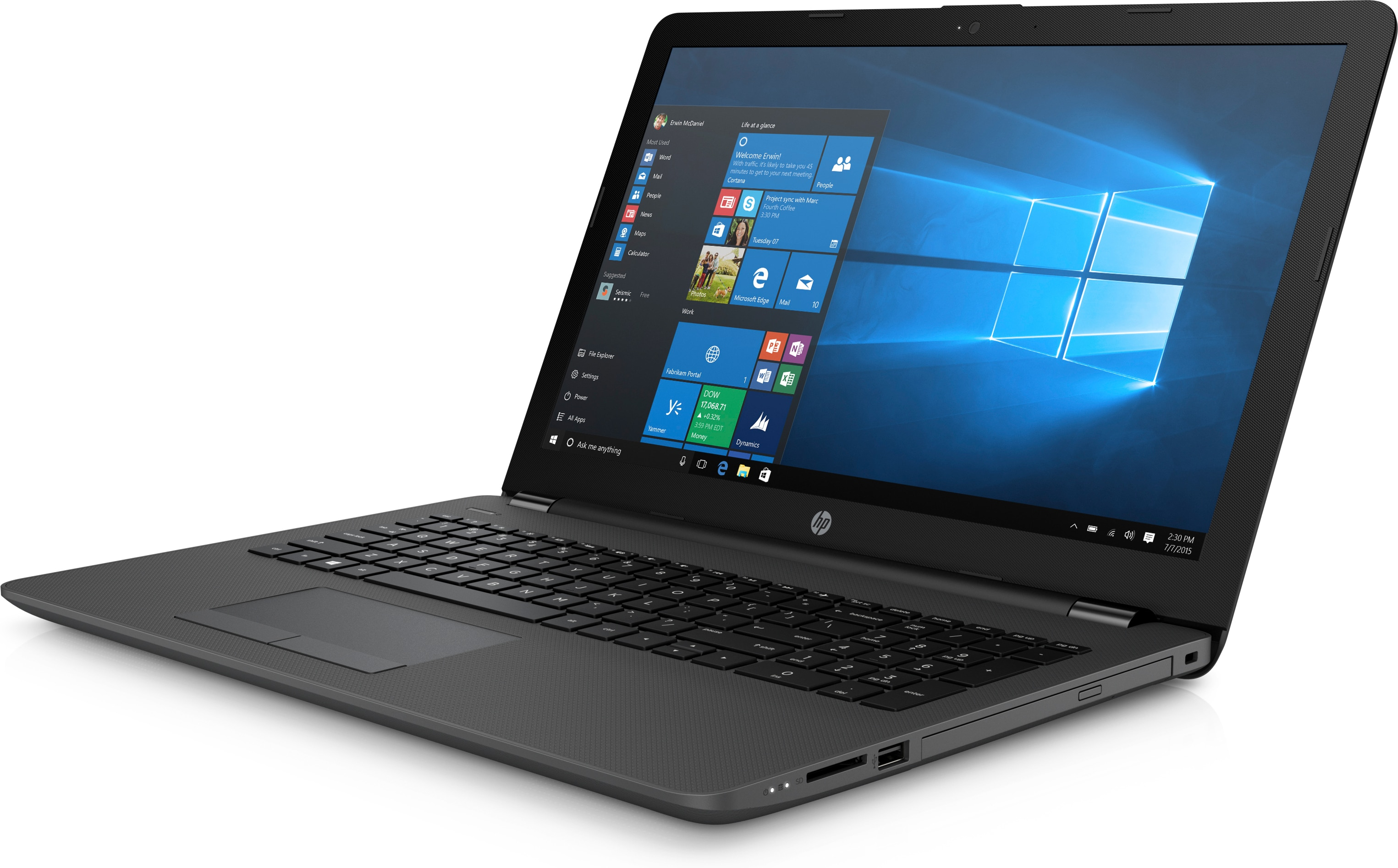 HP 250 G6 Notebook-PC - 15,6 Zoll - Intel® Core™ i3 i3-6006U - 8 GB - 256 GB