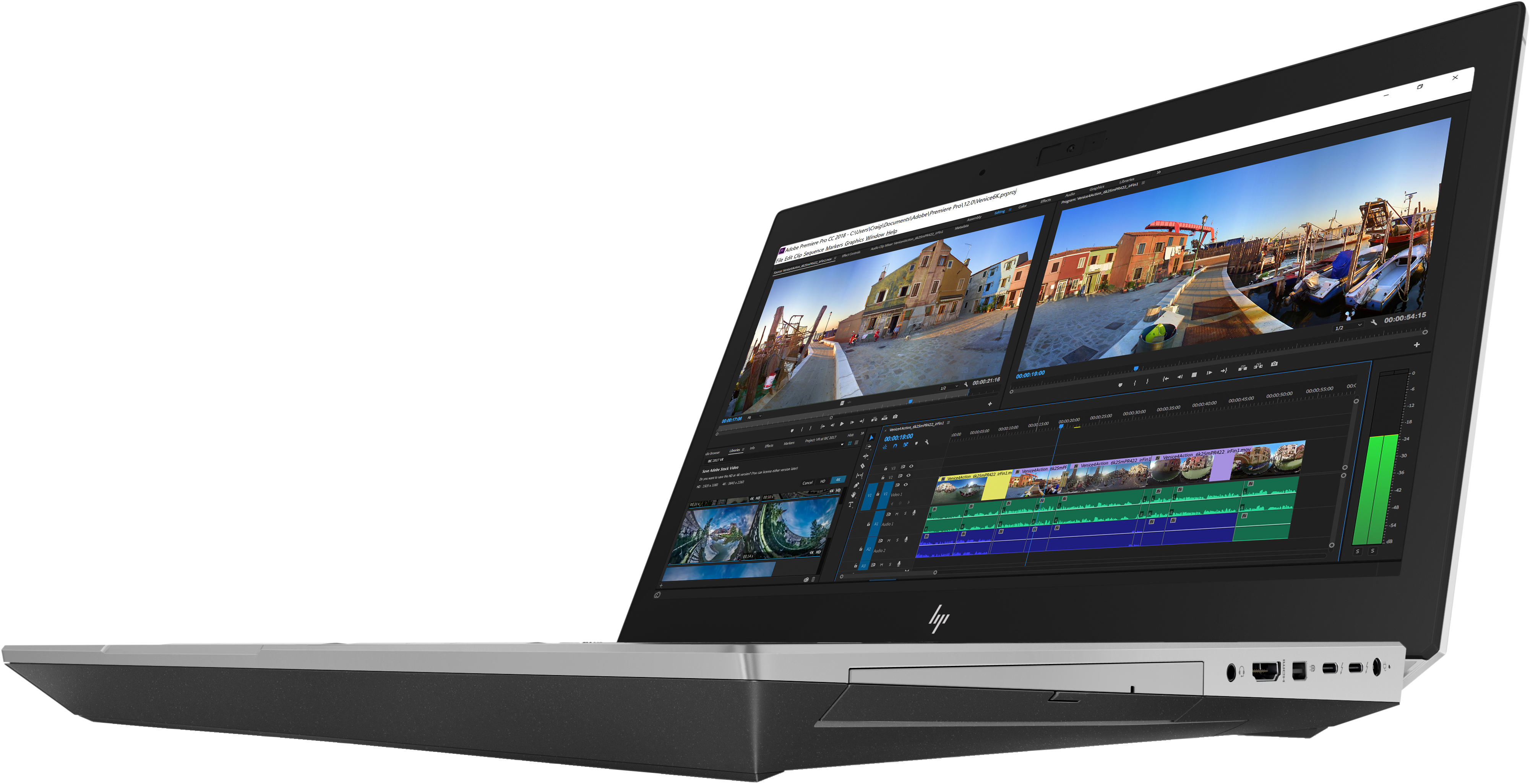 HP - B2B ZBook 17 G5 - 17,3 Zoll - Intel® Core™ i7 i7-8750H - 8 GB - 256 GB