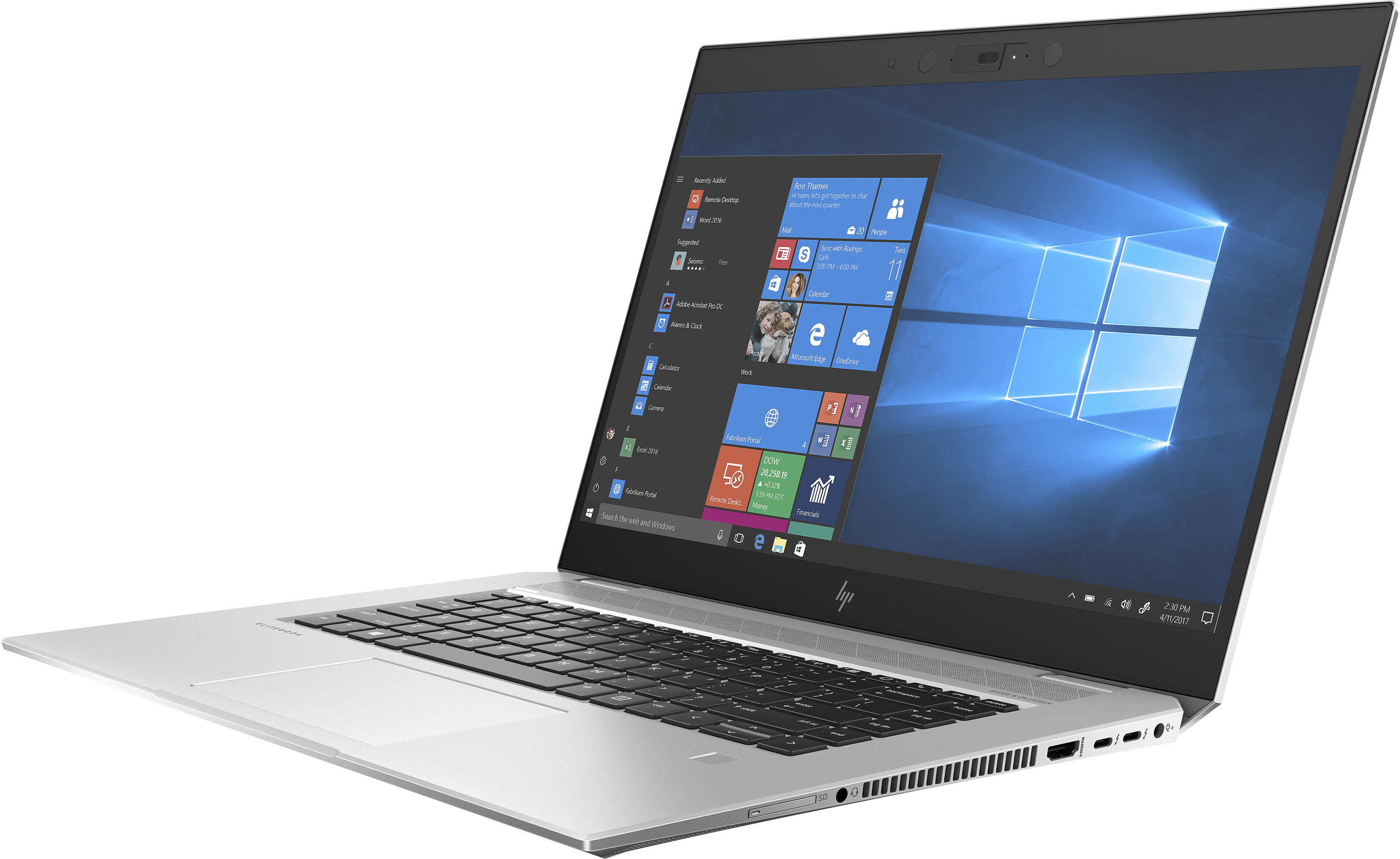 HP - B2B EliteBook 1050 G1 - 15,6 Zoll - Intel® Core™ i7 i7-8750H - 32 GB - 2 TB