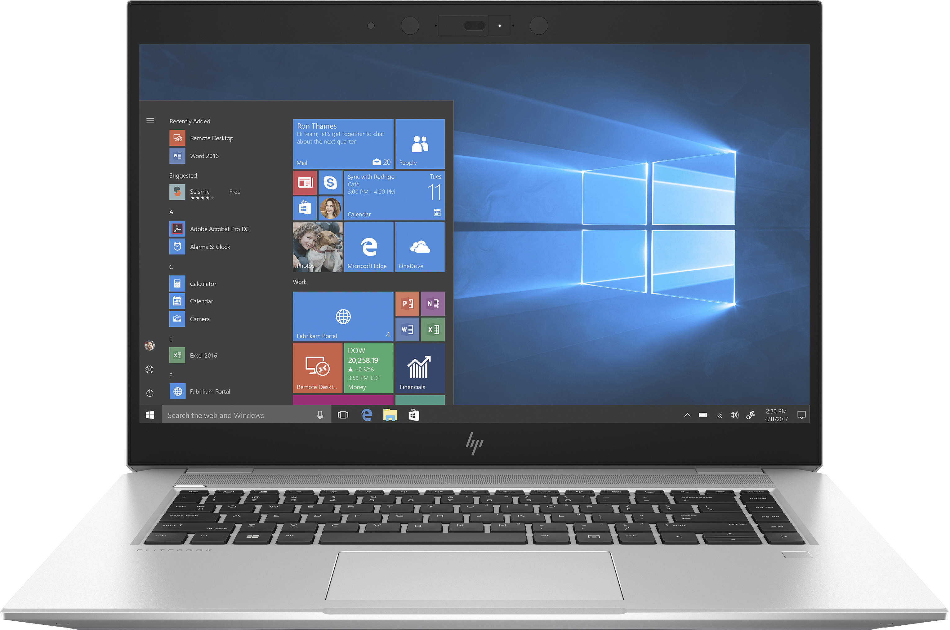 HP - B2B EliteBook 1050 G1 - 15,6 Zoll - Intel® Core™ i7 i7-8750H - 32 GB - 2 TB