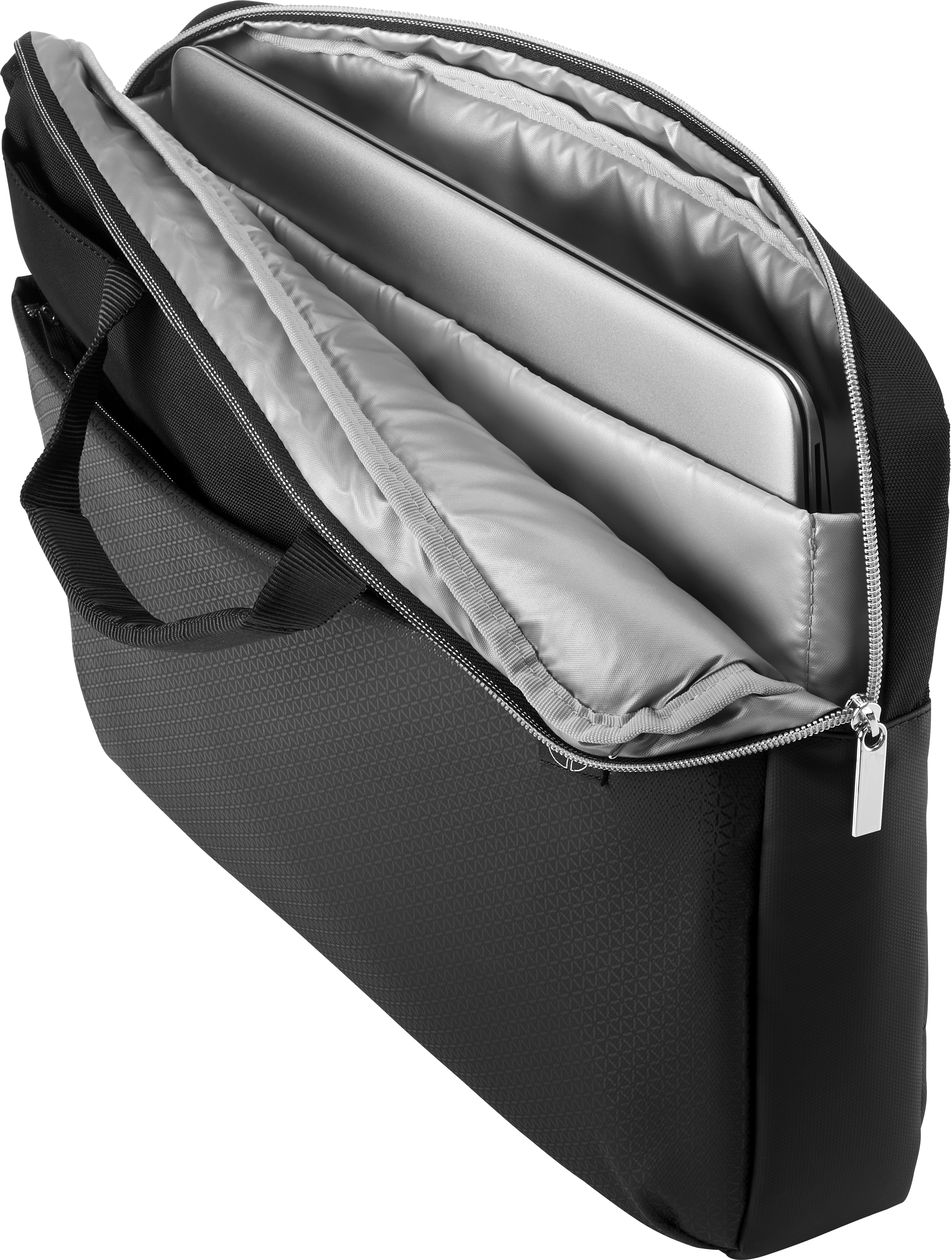 HP Duoton Notebooktasche Aktentasche für Universal, Schwarz/Silber