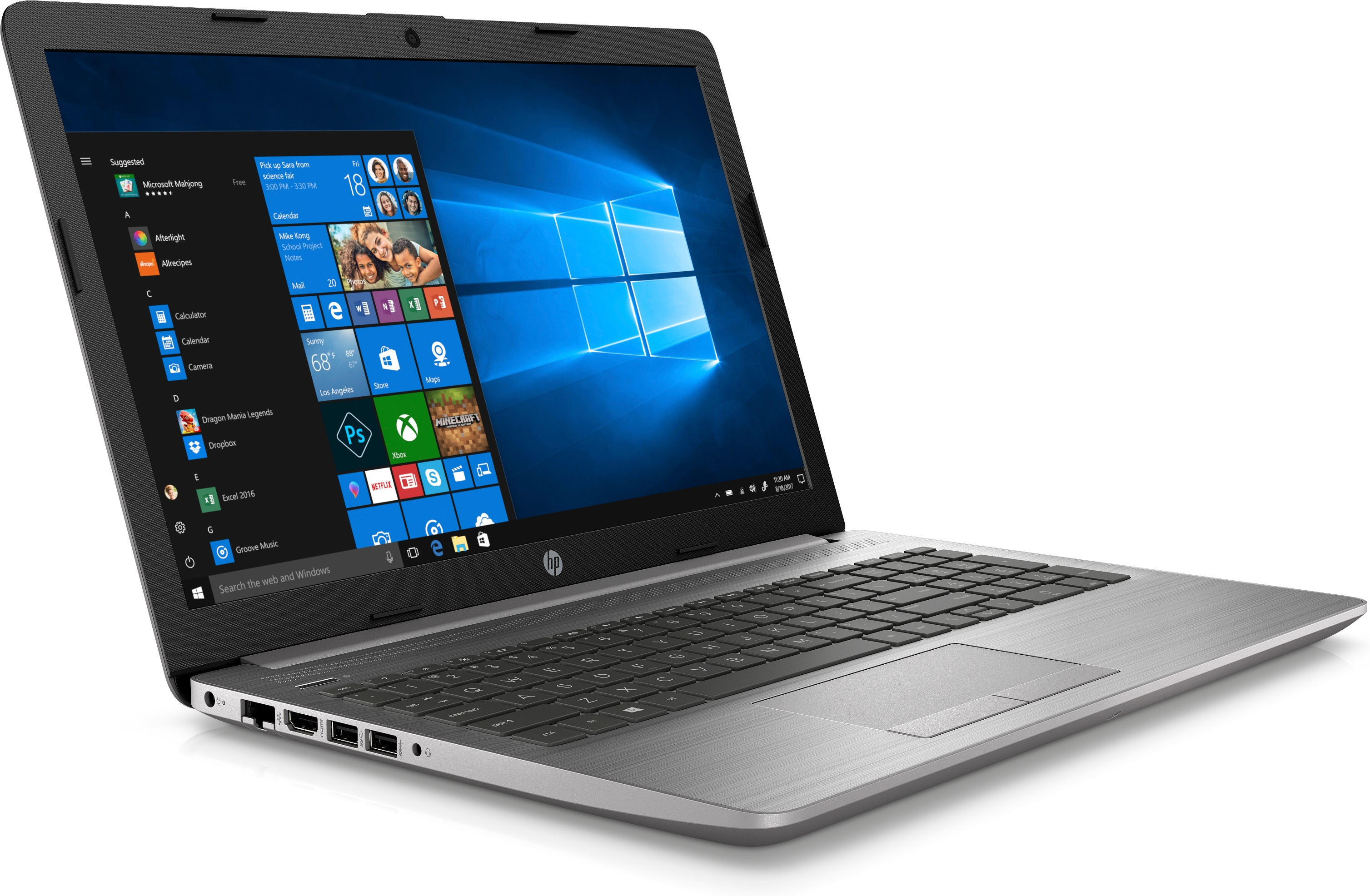 HP - B2B 250 G7 - 15,6 Zoll - Intel® Core™ i3 i3-7020U - 8 GB - 256 GB