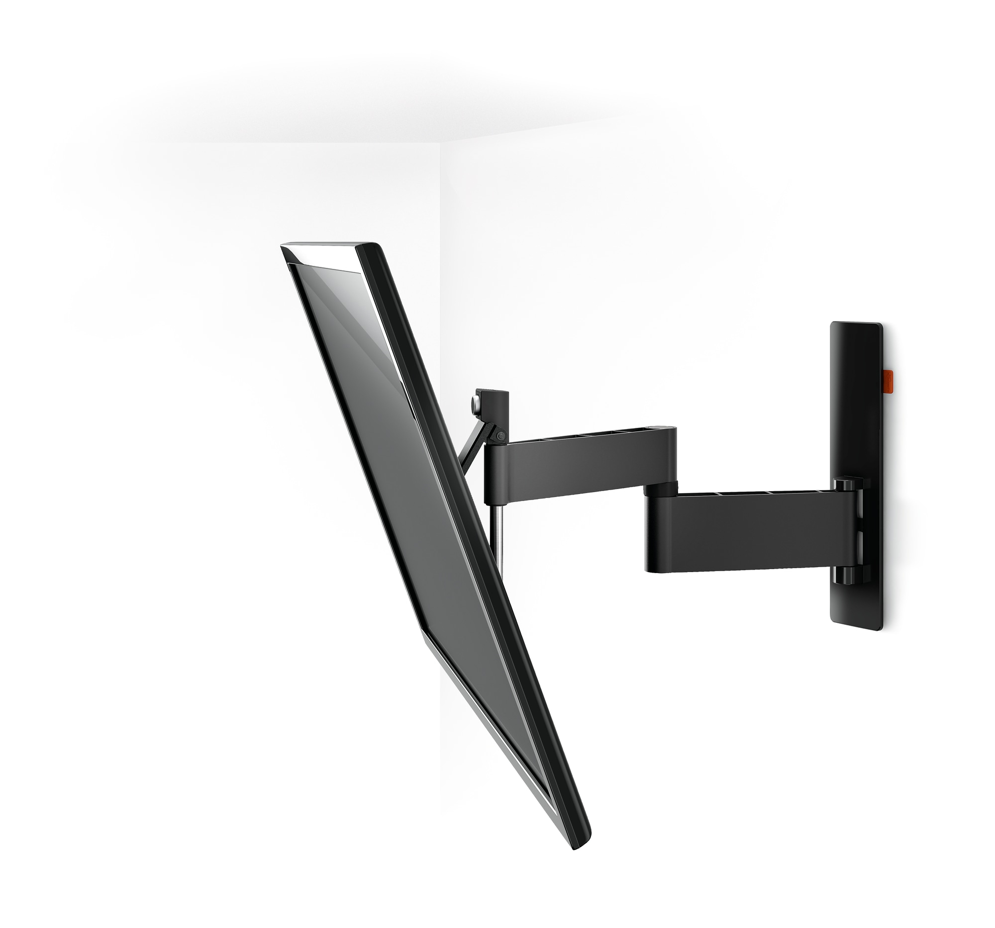 VOGEL´S WALL 3345 TV-Wandhalterung für 102-165 cm (40-65 Zoll) Fernseher, drehbar und neigbar,schwar Wandhalterung, max. 65 Zoll, Schwenkbar, Neigbar, Schwarz