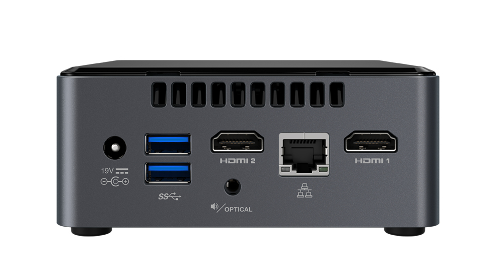 INTEL BOXED NUC KIT JUNE CANYON - Intel® Celeron® J4005 - 0 GB - 0 GB - Intel® UHD 600 - Kein Betriebssystem