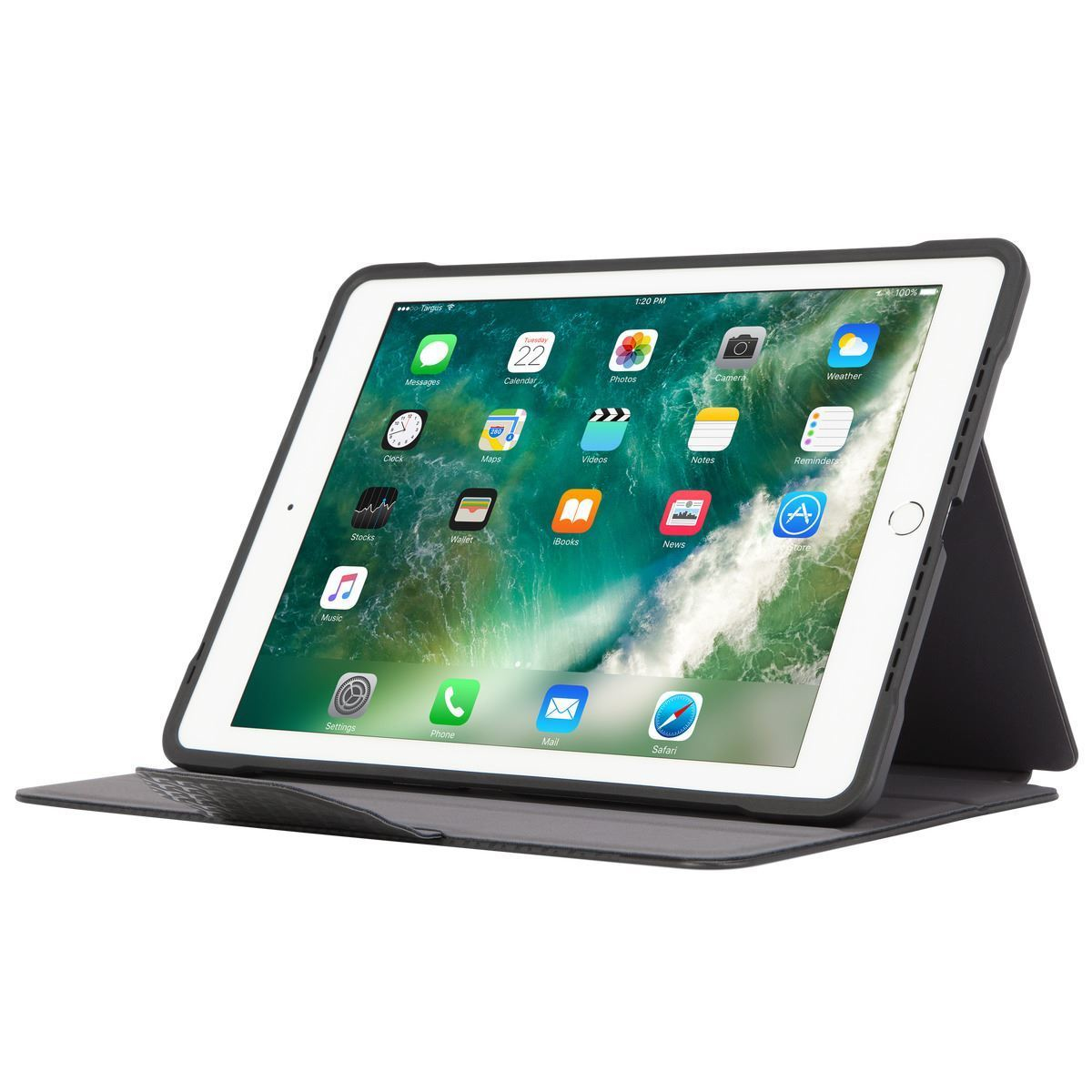 TARGUS Click-In, Bookcover, Apple, iPad Air, iPad Air 2, iPad Pro, iPad (5. Generation), iPad (6. Generation), Schwarz