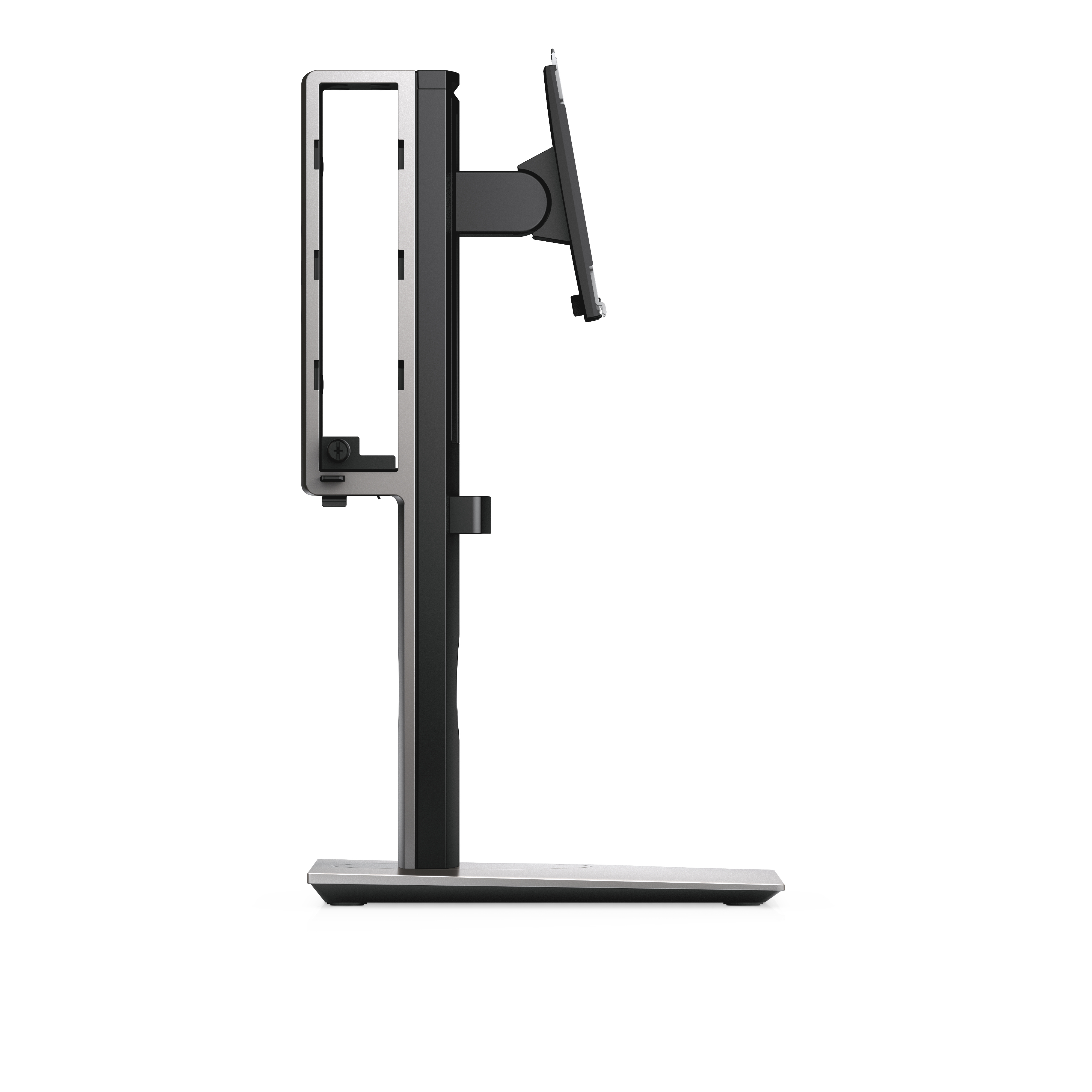DELL - B2B MFS18 Monitorhalterung, max. 27 Zoll, Schwarz/Silber