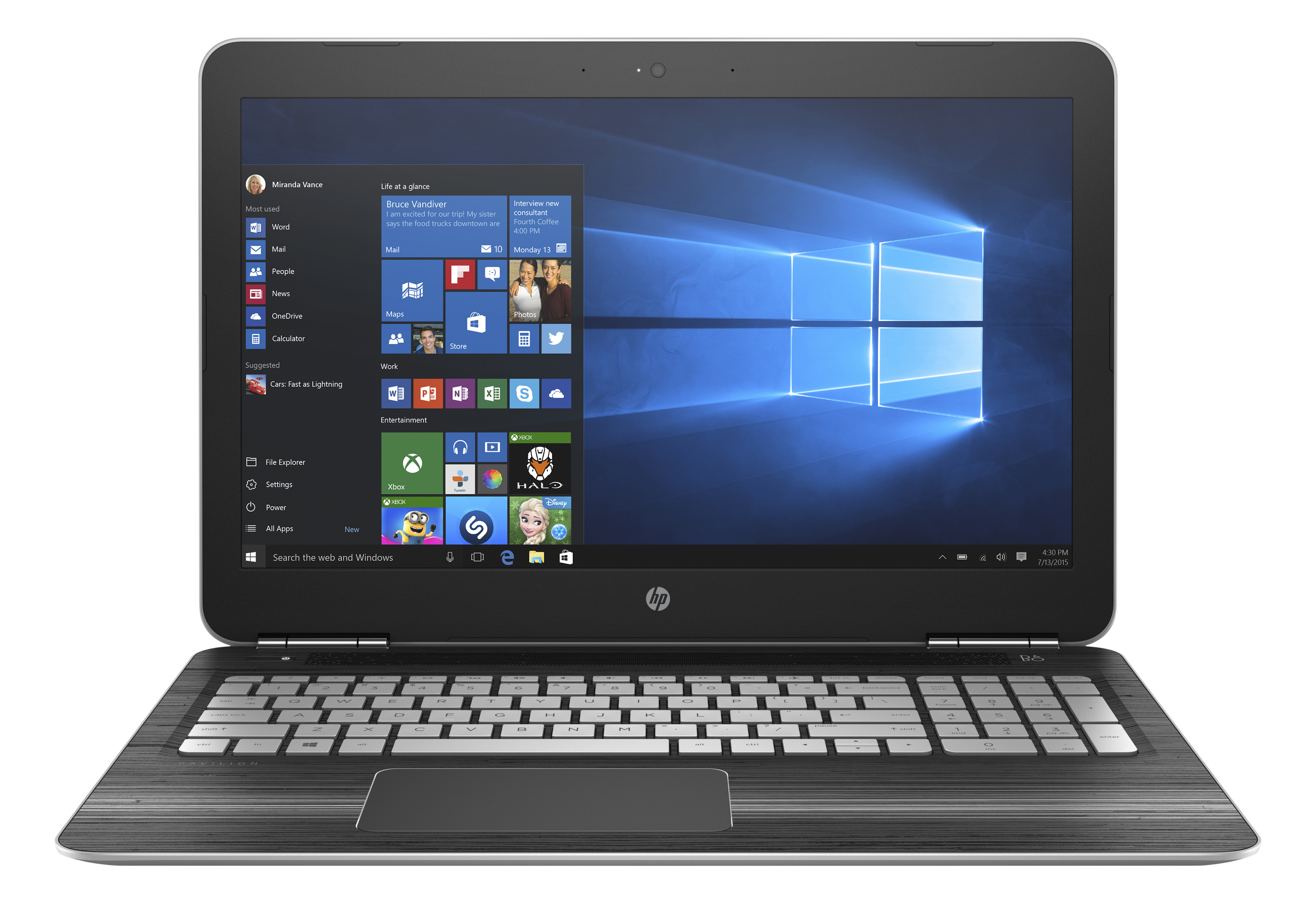 HP Pavilion 15-bc233ng - 15,6 Zoll - Intel® Core™ i5 i5-7300HQ - 8 GB - 1 TB - NVIDIA GeForce® GTX 1050 - Windows 10 Home (64 Bit)