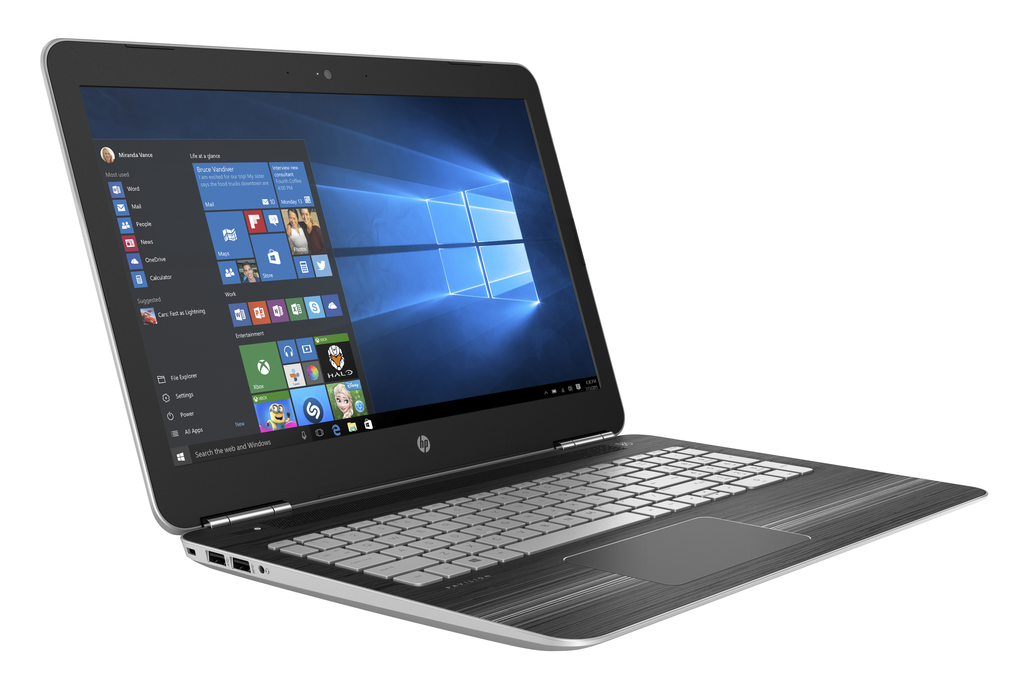 HP Pavilion 15-bc233ng - 15,6 Zoll - Intel® Core™ i5 i5-7300HQ - 8 GB - 1 TB - NVIDIA GeForce® GTX 1050 - Windows 10 Home (64 Bit)