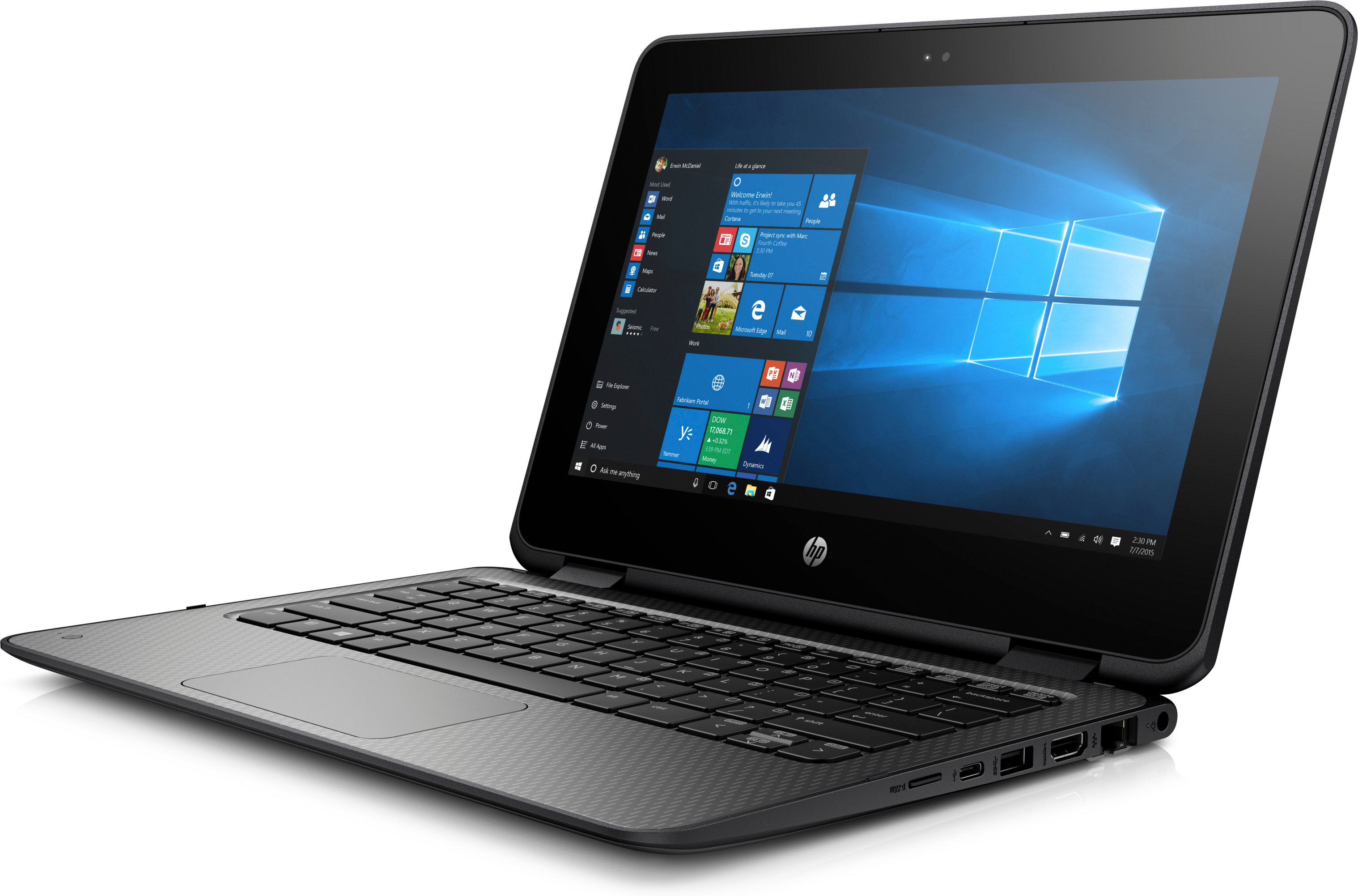 HP - B2B ProBook x360 11 G1 EE Notebook-PC - 11,6 Zoll - Intel® Pentium® N4200 - 4 GB - 256 GB