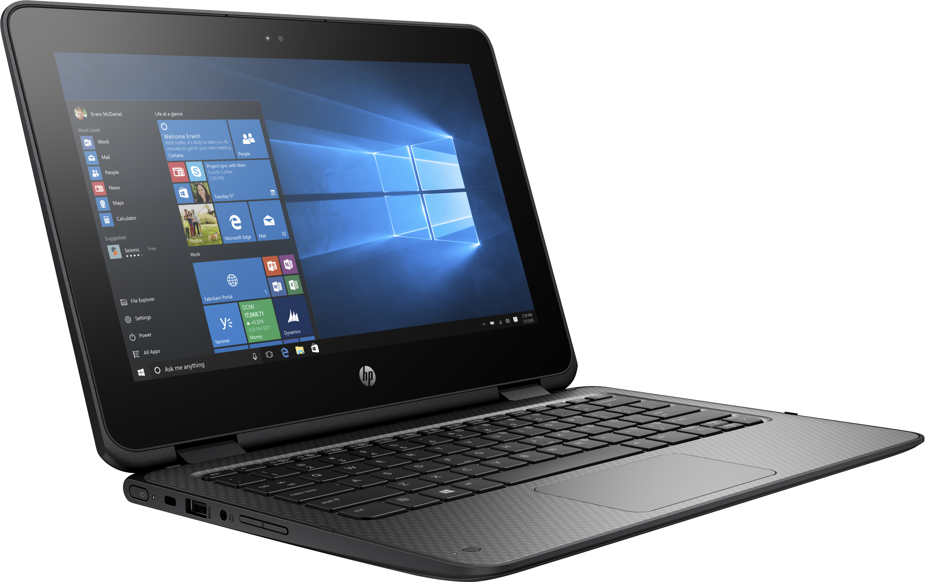 HP - B2B ProBook x360 11 G1 EE Notebook-PC - 11,6 Zoll - Intel® Pentium® N4200 - 4 GB - 256 GB
