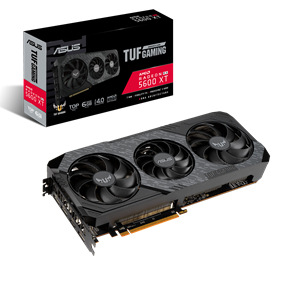 ASUS Radeon™ RX 5600 XT TUF 3-RX5600XT-T6G-EVO-GAMING (90YV0EA1-M0NA00) (AMD, Grafikkarte)