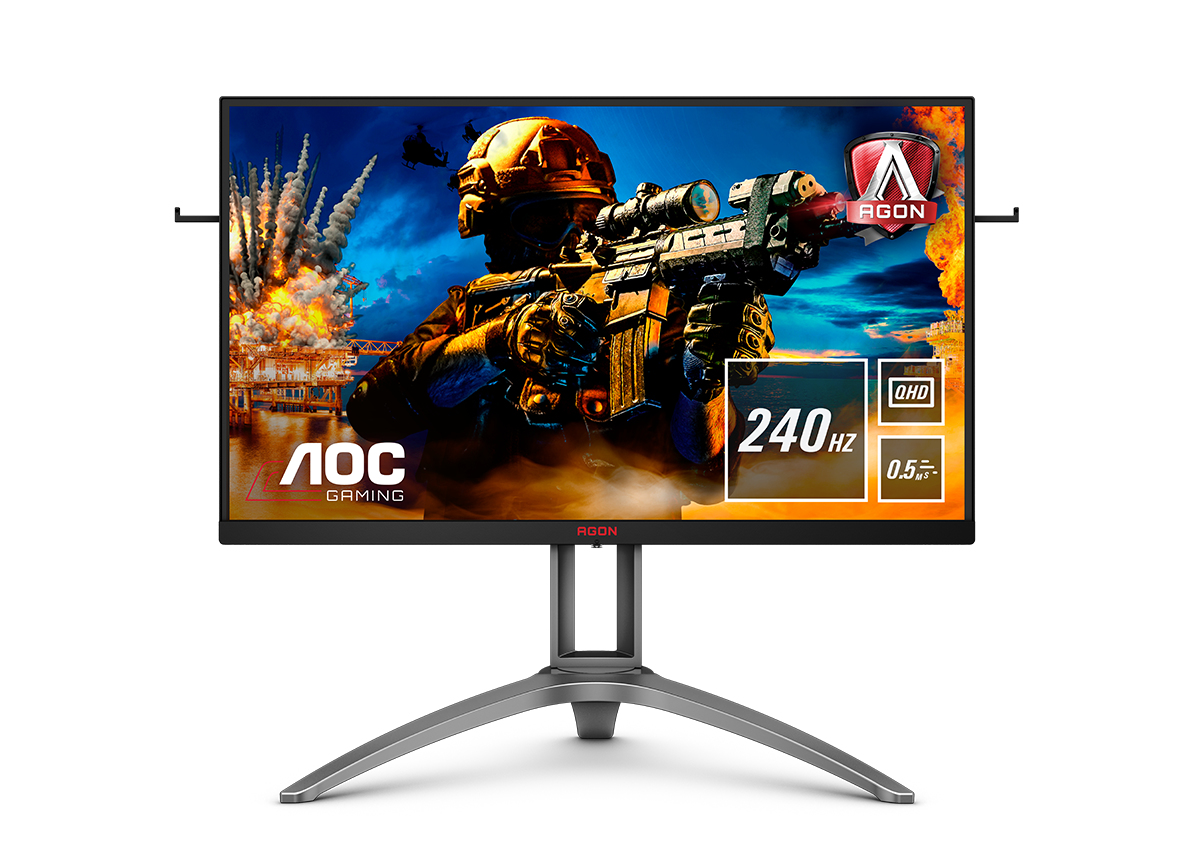 AOC AG273QZ 27 Zoll  WQHD  Gaming Monitor  0,5 ms Reaktionszeit  