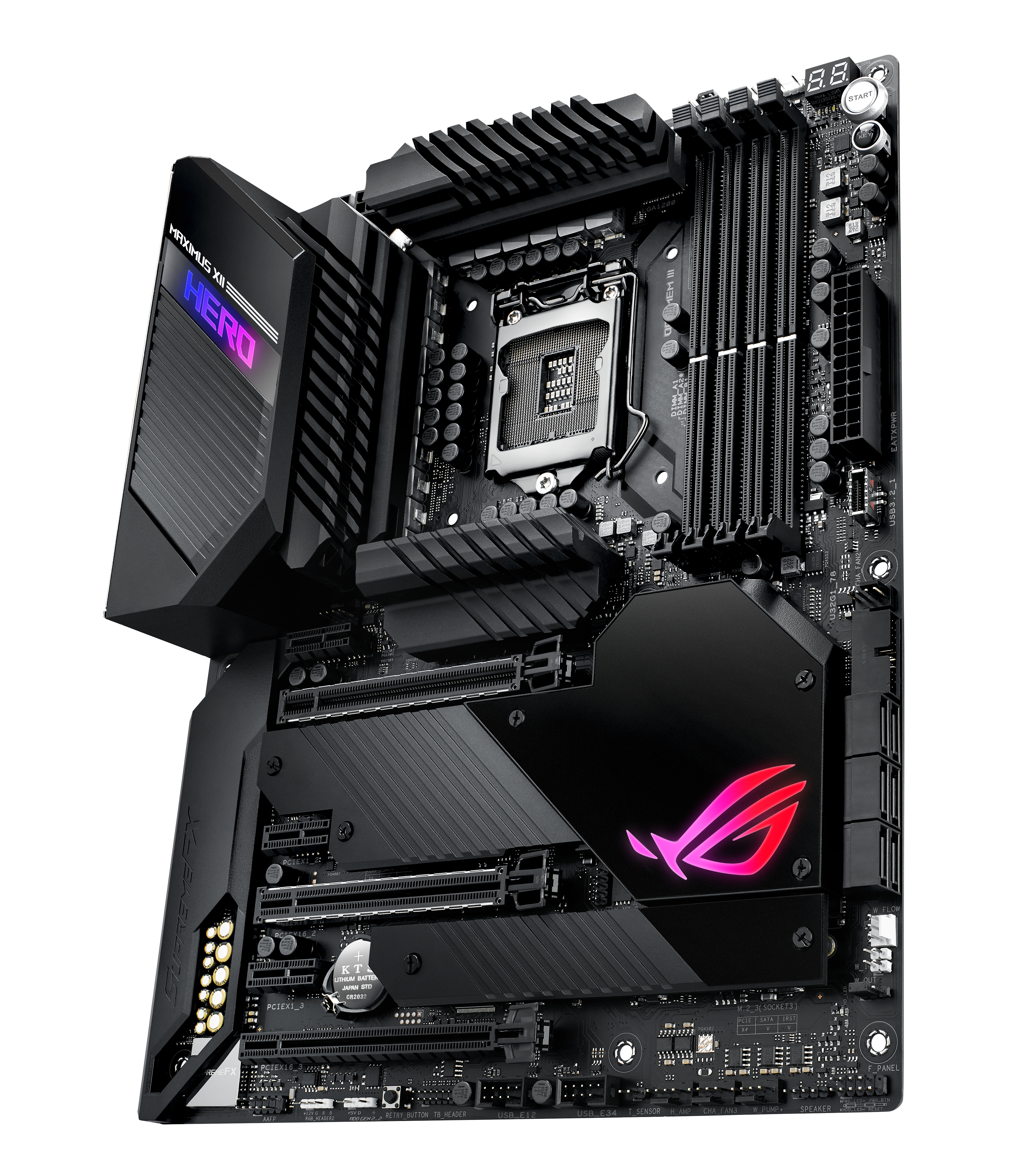 ASUS ROG MAXIMUS XII HERO WIFI Mainboard Schwarz