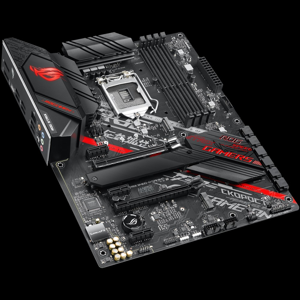ASUS ROG STRIX B460-H GAMING (90MB13Q0-M0EAY0) Mainboard Schwarz