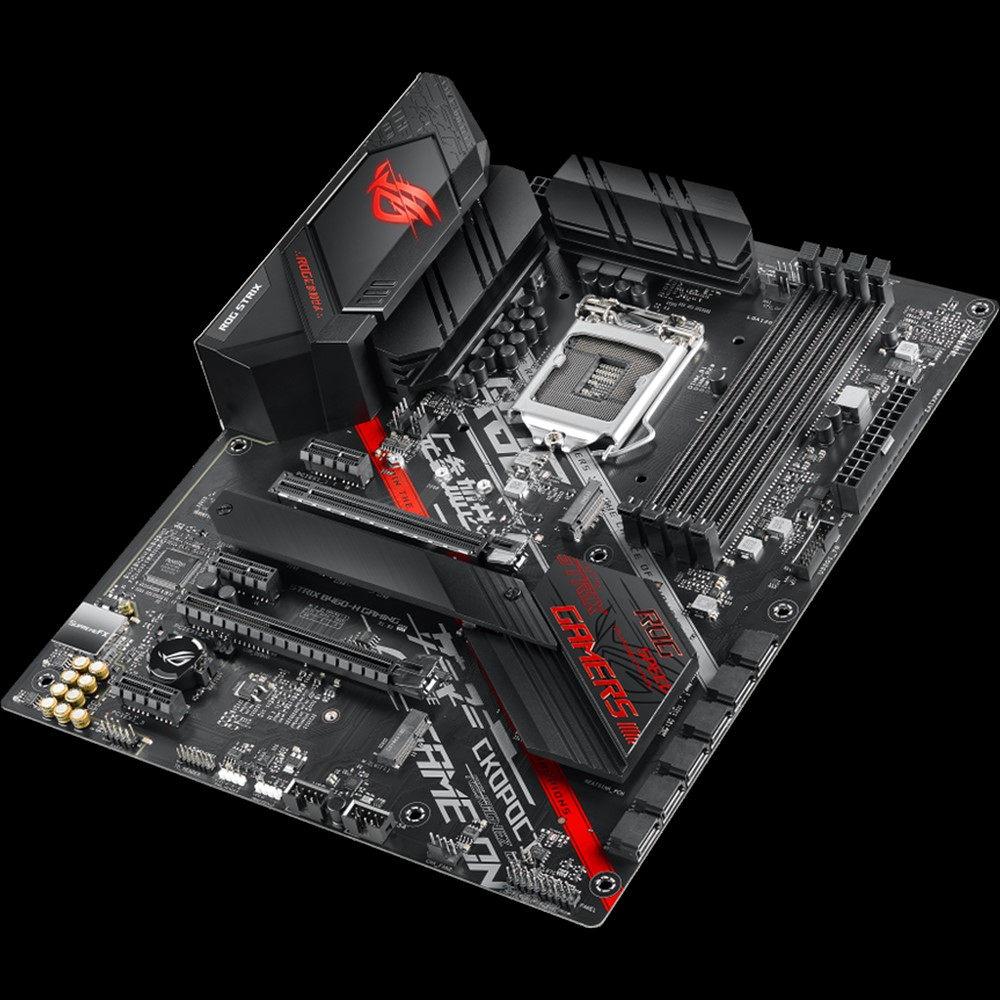 ASUS ROG STRIX B460-H GAMING (90MB13Q0-M0EAY0) Mainboard Schwarz