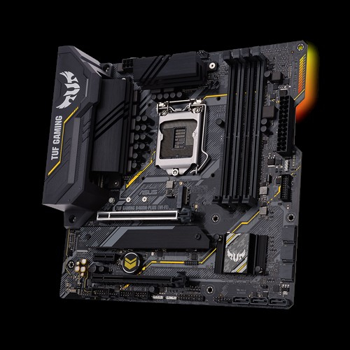 ASUS TUF Gaming B460M-PLUS (WI-FI) (90MB1440-M0EAY0) Mainboard Schwarz