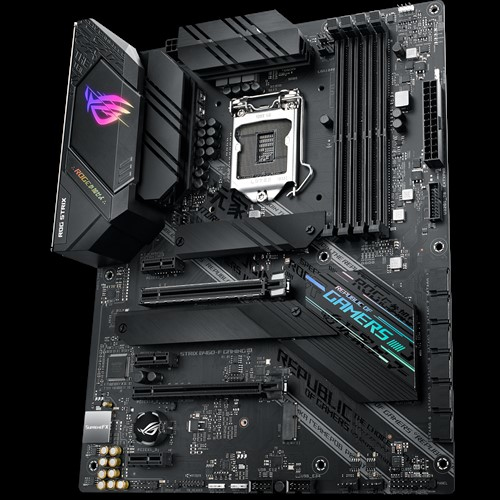 ASUS ROG STRIX B460-F GAMING (90MB13R0-M0EAY0) Mainboard Schwarz