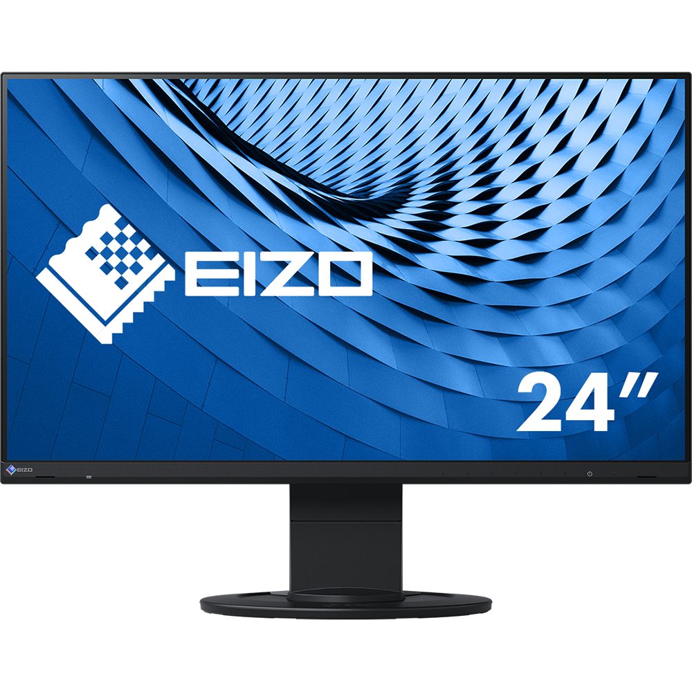 EIZO FlexScan EV2460-BK 23,8 Zoll  Full-HD  Monitor  5 ms Reaktionszeit  