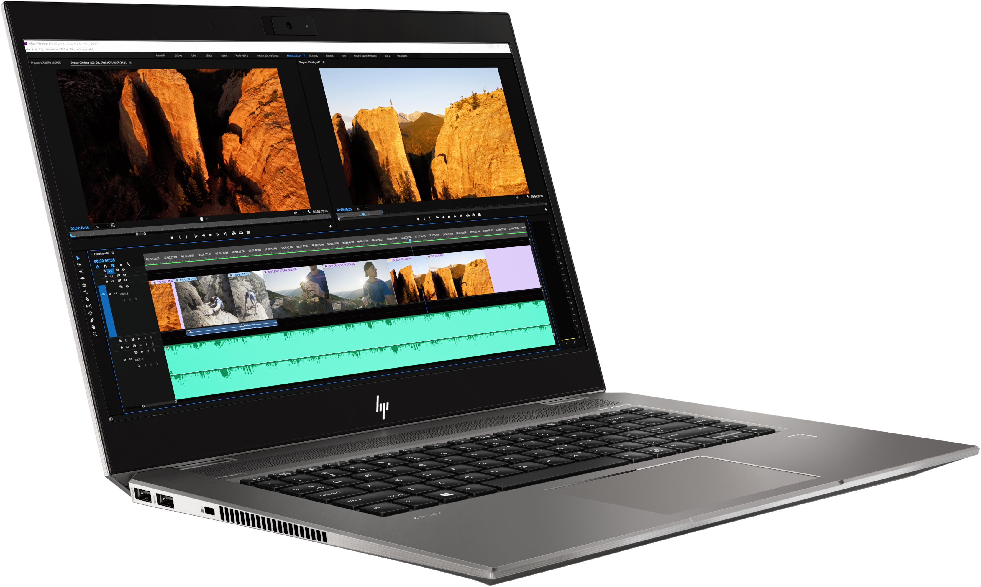 HP - B2B ZBook Studio G5 - 15,6 Zoll - Intel® Core™ i7 i7-9850H - 32 GB - 1 TB