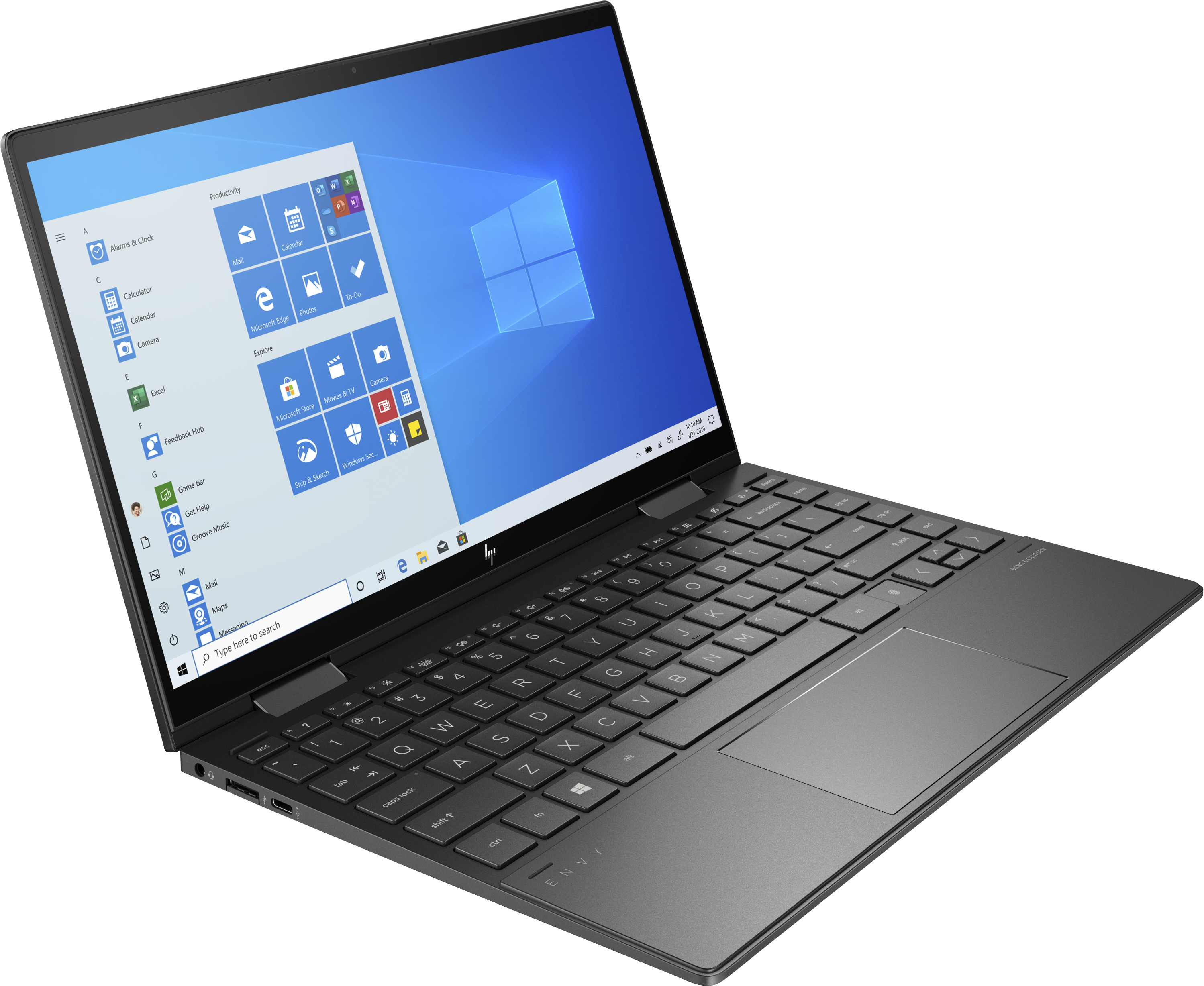 HP ENVY x360 13-ay0355ng - 13,3 Zoll - AMD Ryzen™ 5 4500U - 8 GB - 512 GB - AMD Radeon™ RX Vega 8 - Windows 10 Home (64 Bit)