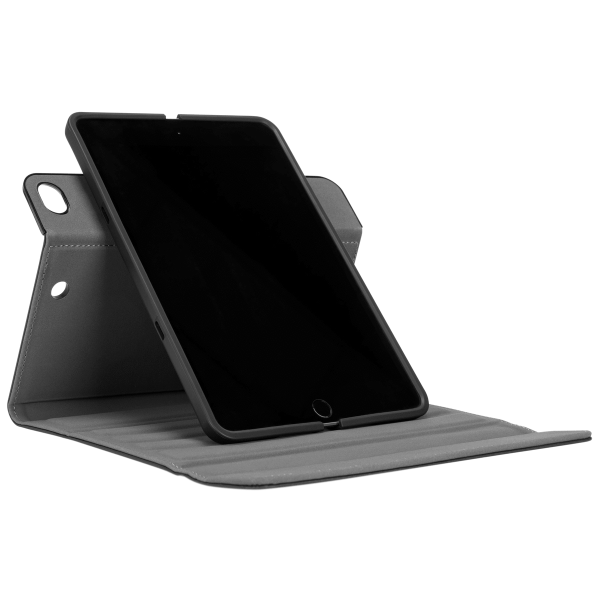 TARGUS THZ694GL VersaVu® Slim 360°, Full Cover, Apple, iPad mini, iPad mini (5. Generation), iPad mini 2, iPad mini 3, iPad mini 4, iPad mini 5, Schwarz