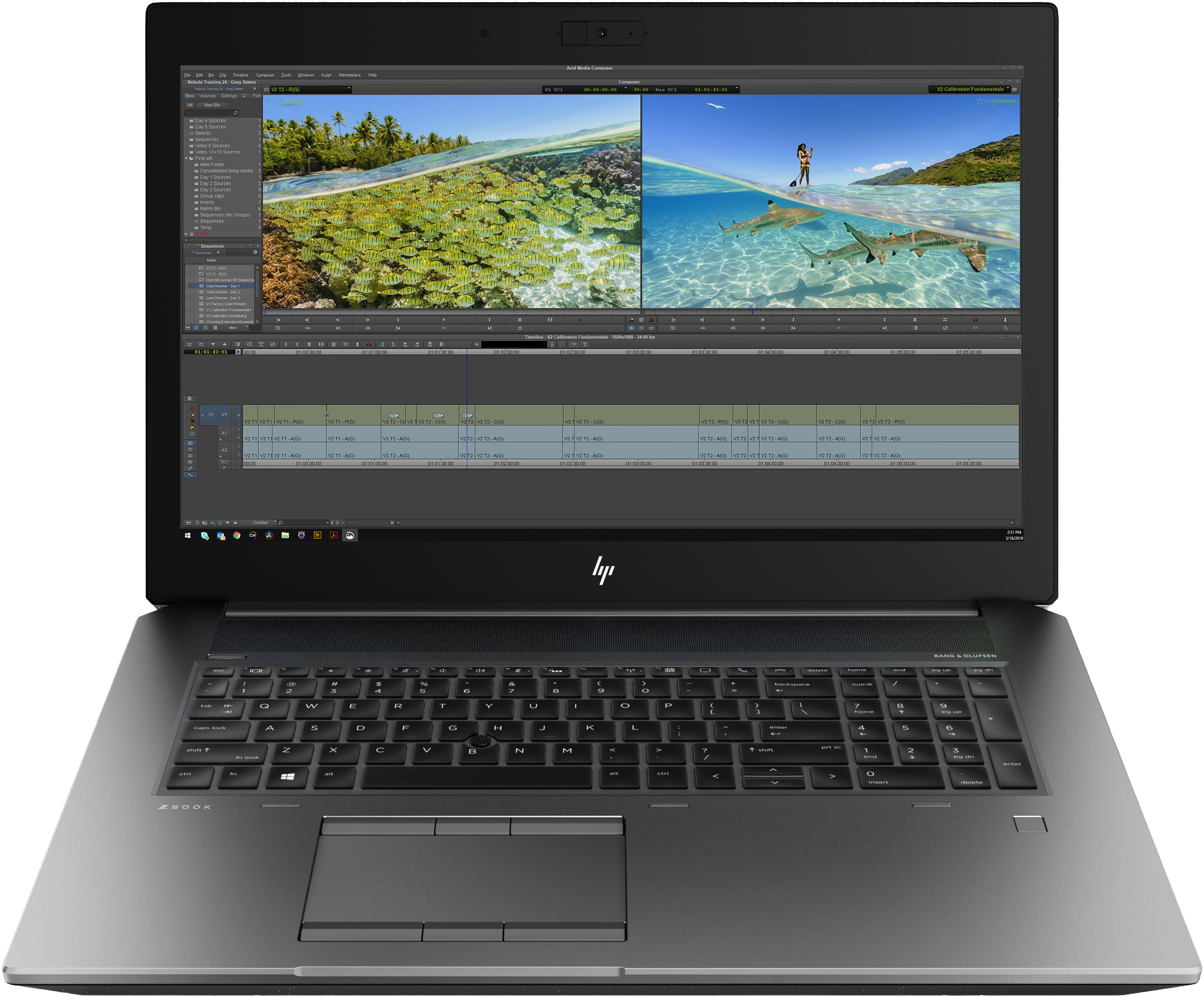 HP - B2B ZBook 17 G6 - 17,3 Zoll - Intel® Core™ i7 i7-9850H - 16 GB - 1 TB