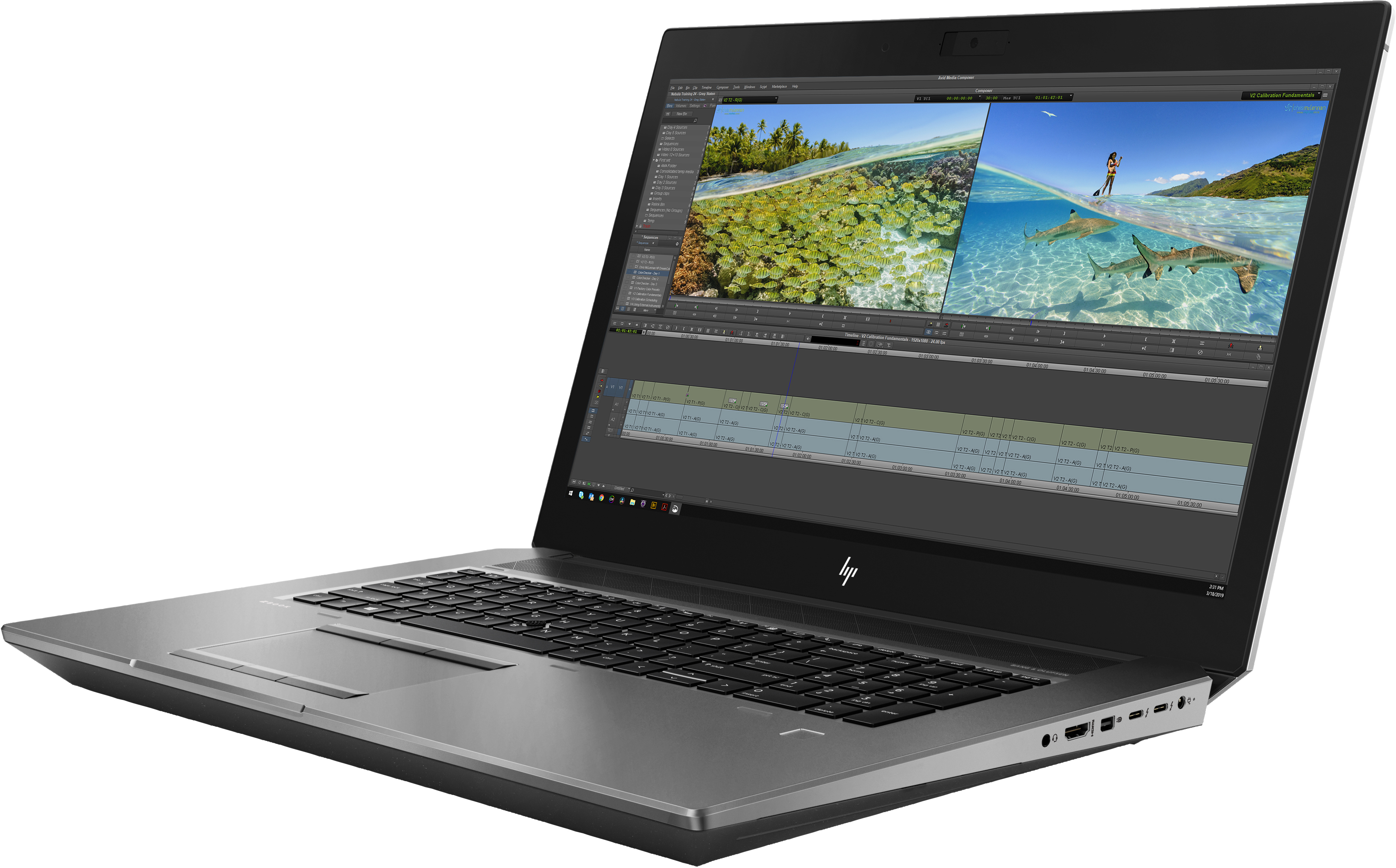 HP - B2B ZBook 17 G6 - 17,3 Zoll - Intel® Core™ i7 i7-9850H - 16 GB - 1 TB