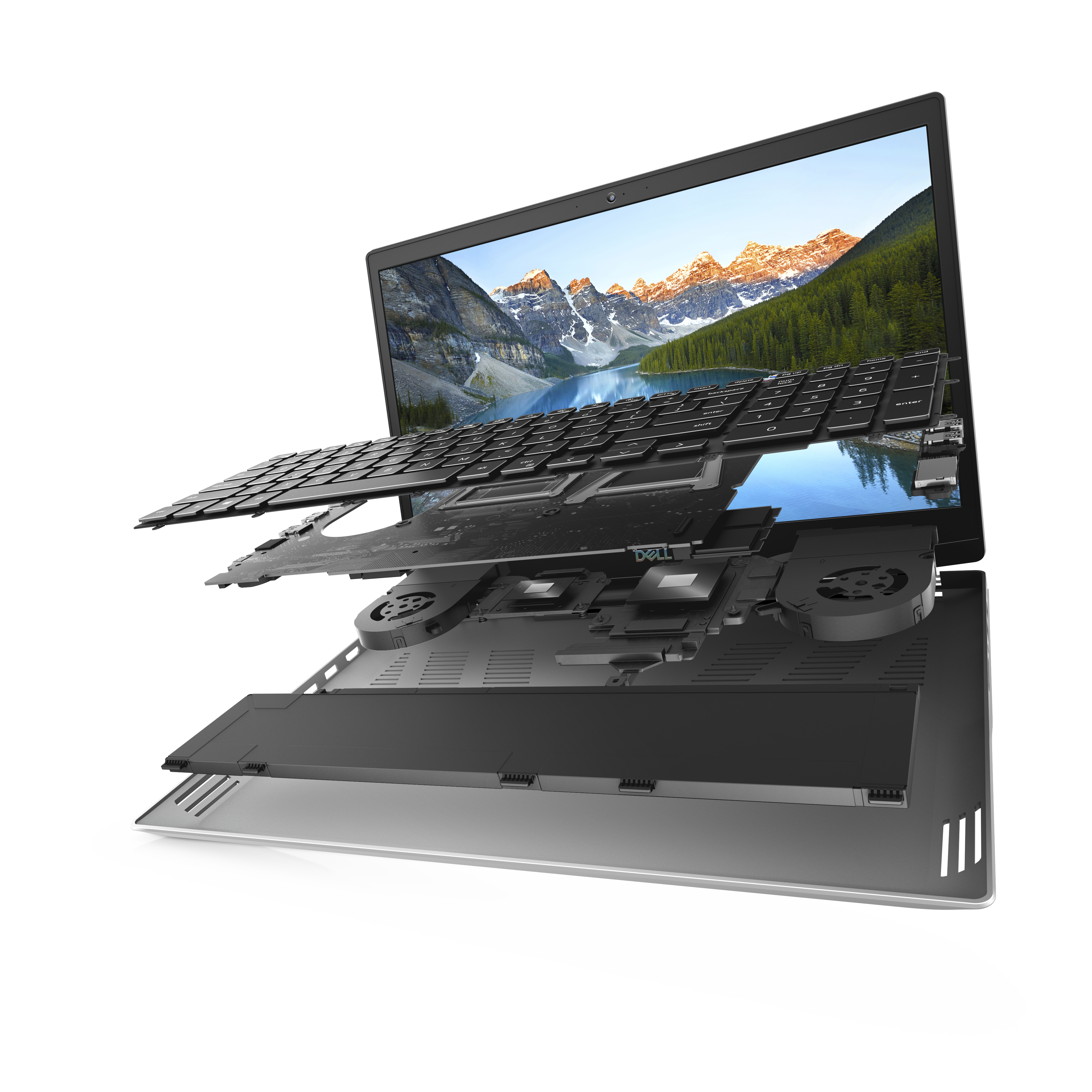 1 Notebook Grau TB Display, SSD, SE 16 mit GB RAM, RX Zoll AMD 5505, Schwarz, Radeon 15,6 5600M, G5 DELL